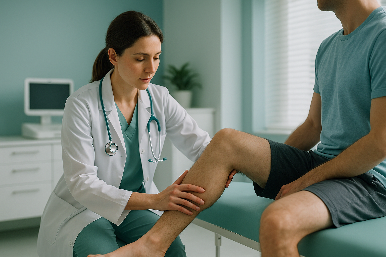 How Is Femoral Torsion Measured Without a CT Scan? — ScanAlign clinic illustration
