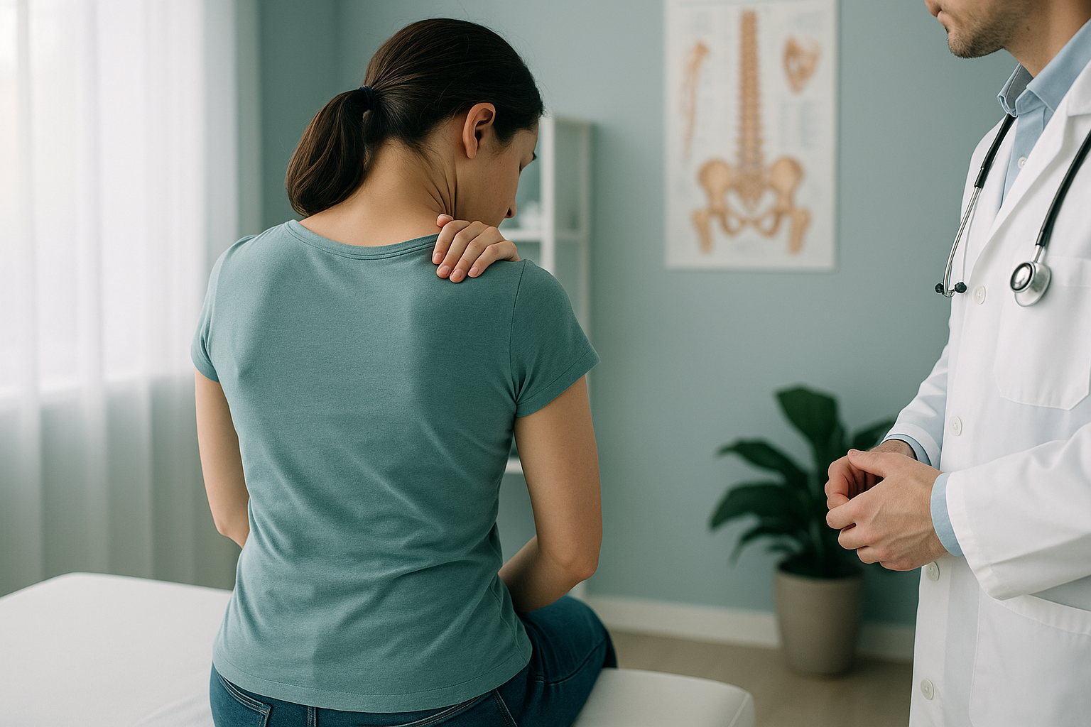 What Causes Upper Back Pain Between the Shoulder Blades? — ScanAlign private EOS imaging clinic, Harley Street