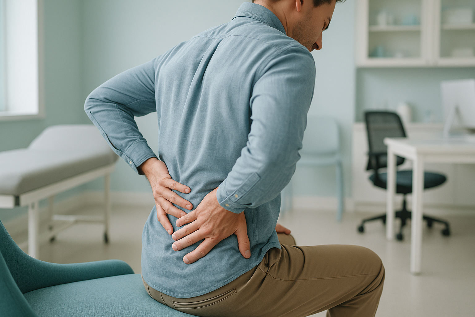 Why Does My Back Hurt When I Sit for Long Periods? — ScanAlign private EOS imaging clinic, Harley Street