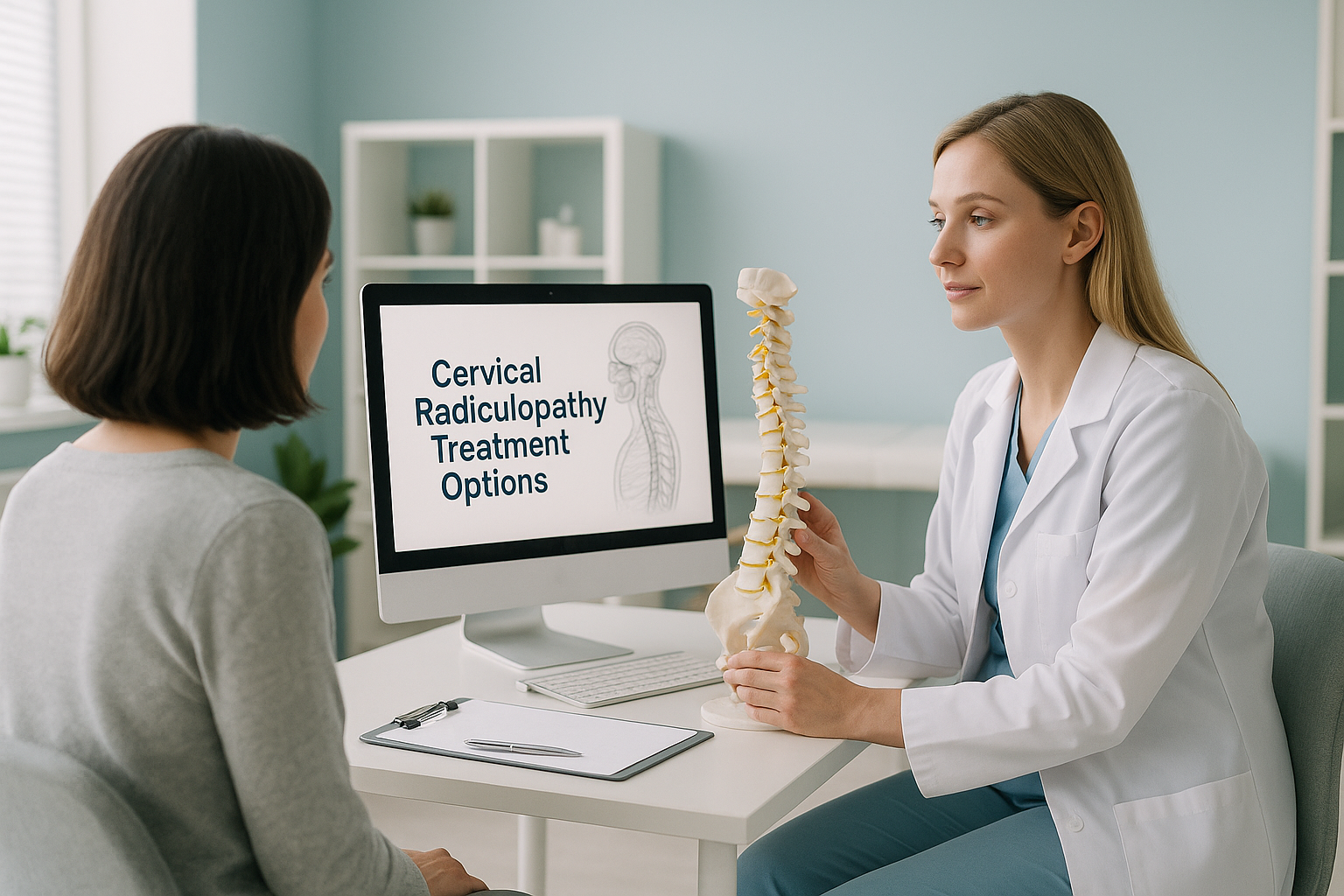 Cervical Radiculopathy Treatment Options — ScanAlign private EOS imaging clinic, Harley Street