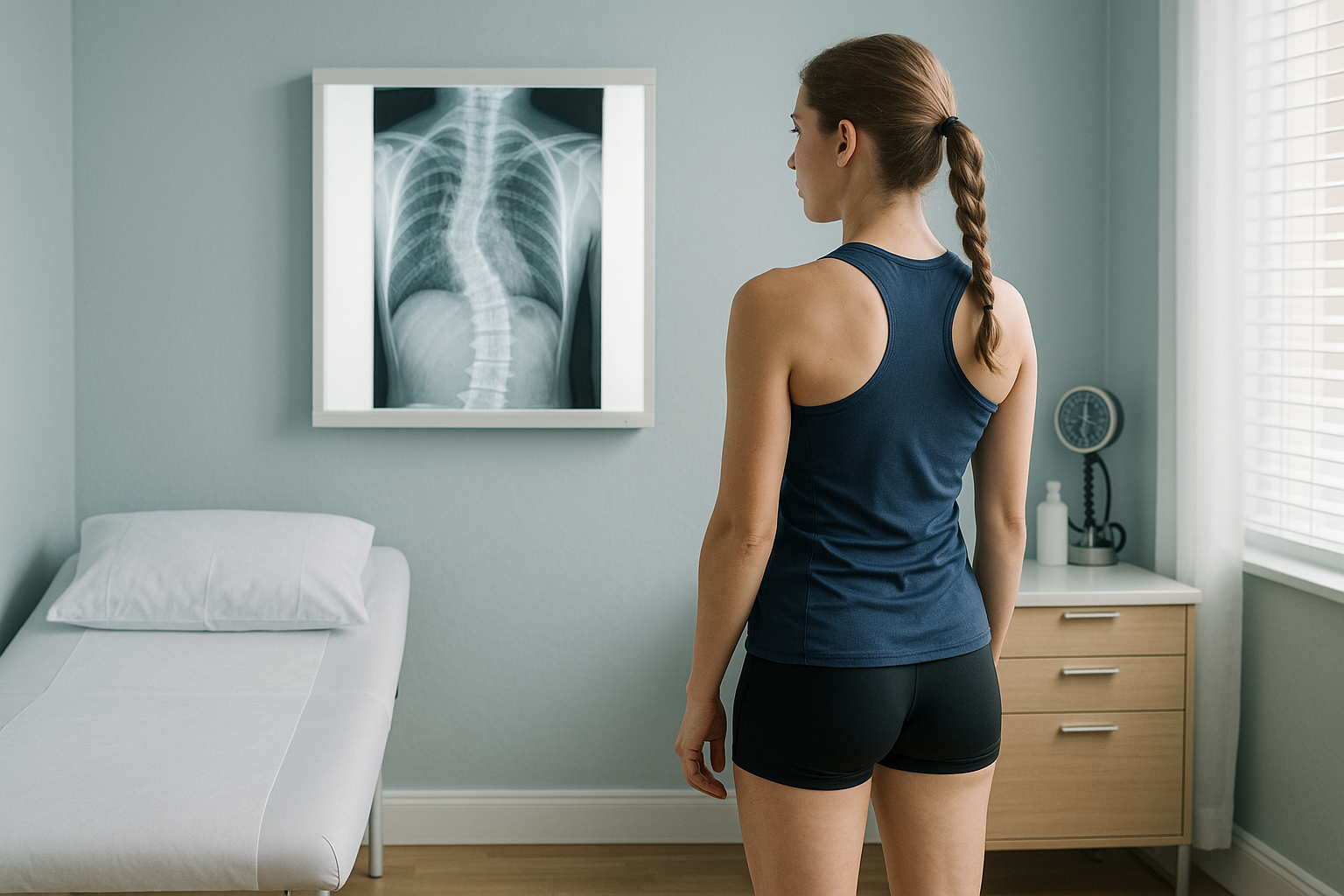 Can You Play Sport With Scoliosis? — ScanAlign clinic illustration