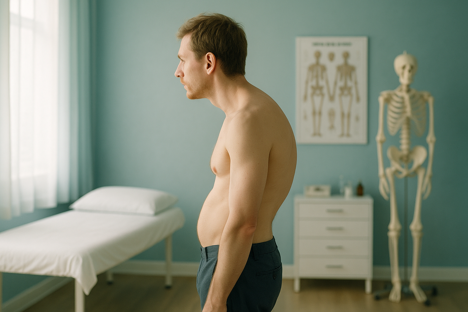 Kyphosis-Lordosis Posture: Combined Spinal Curves — ScanAlign private EOS imaging clinic, Harley Street