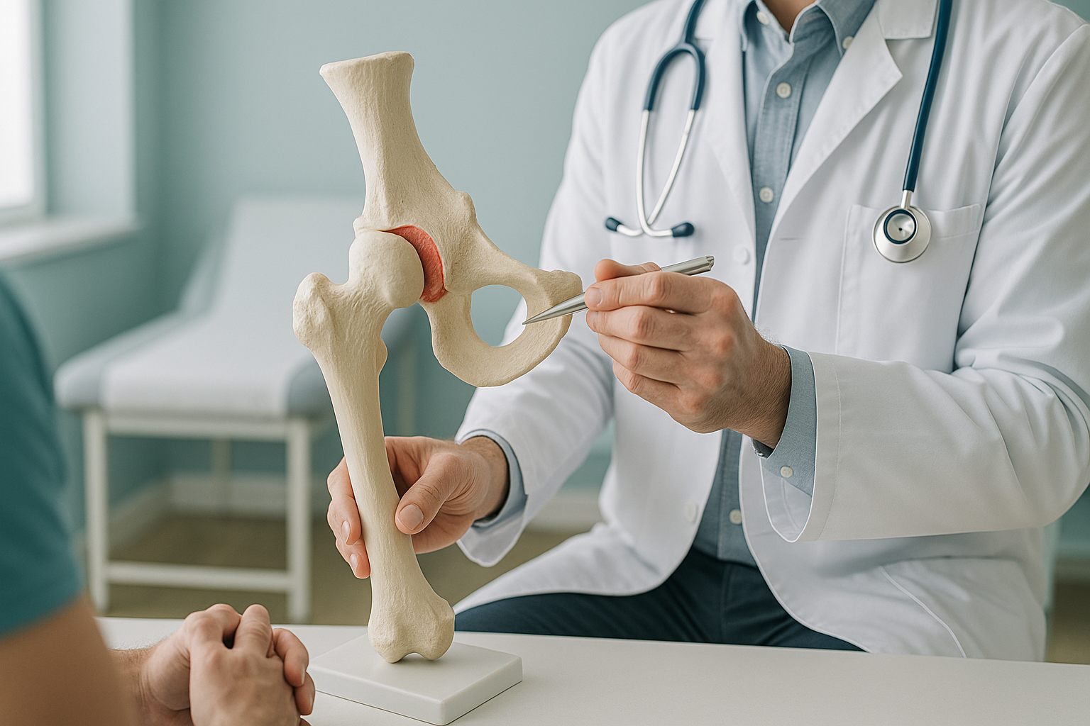 Hip Impingement (FAI): Causes, Symptoms & Treatment — ScanAlign clinic illustration