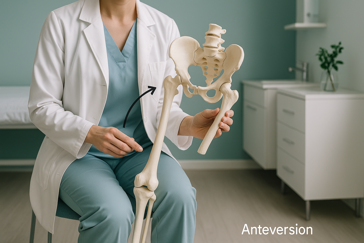 Anteversion vs Retroversion: Understanding Bone Rotation — ScanAlign private EOS imaging clinic, Harley Street
