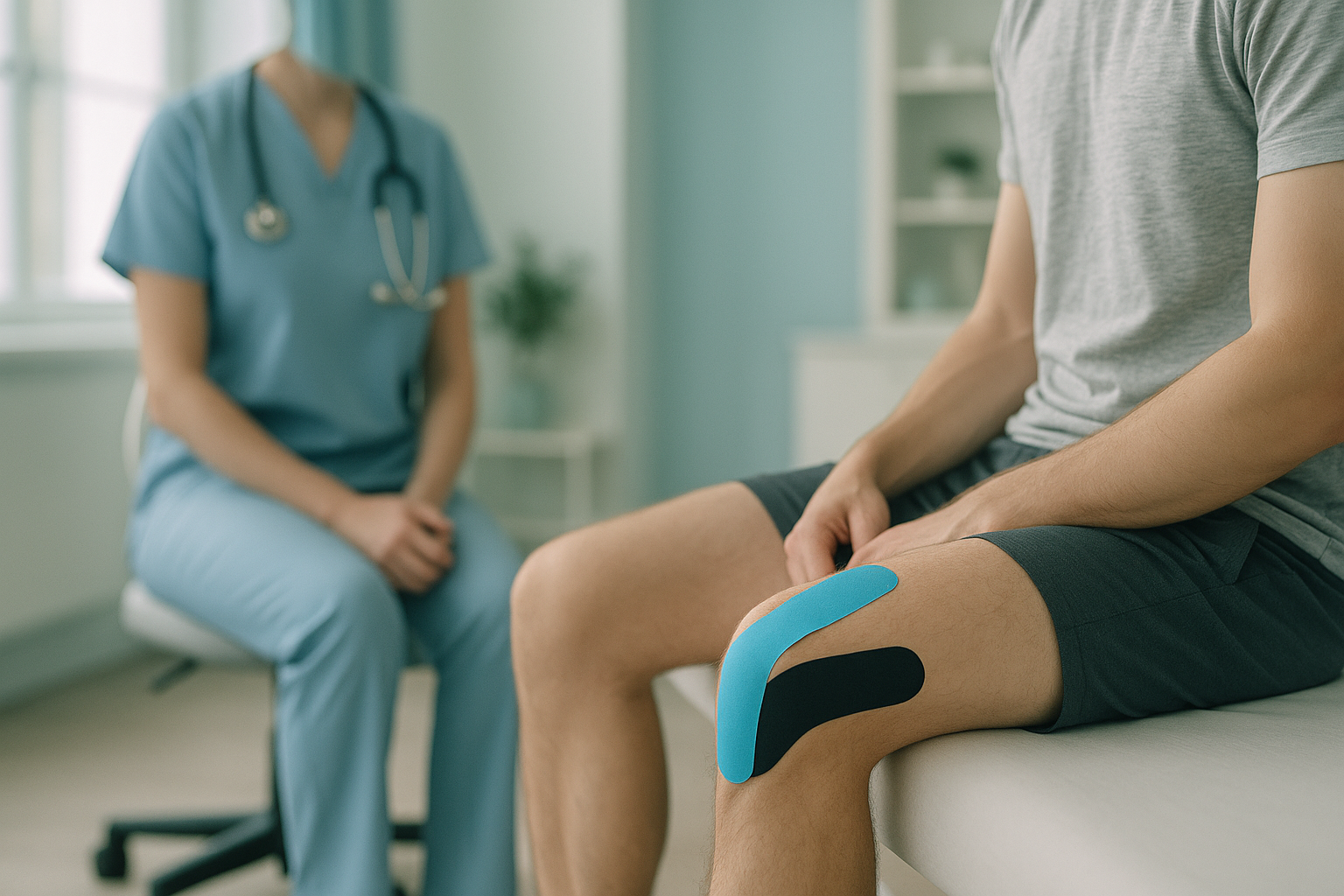 Does Kinesiology Tape Do Anything? — ScanAlign clinic illustration