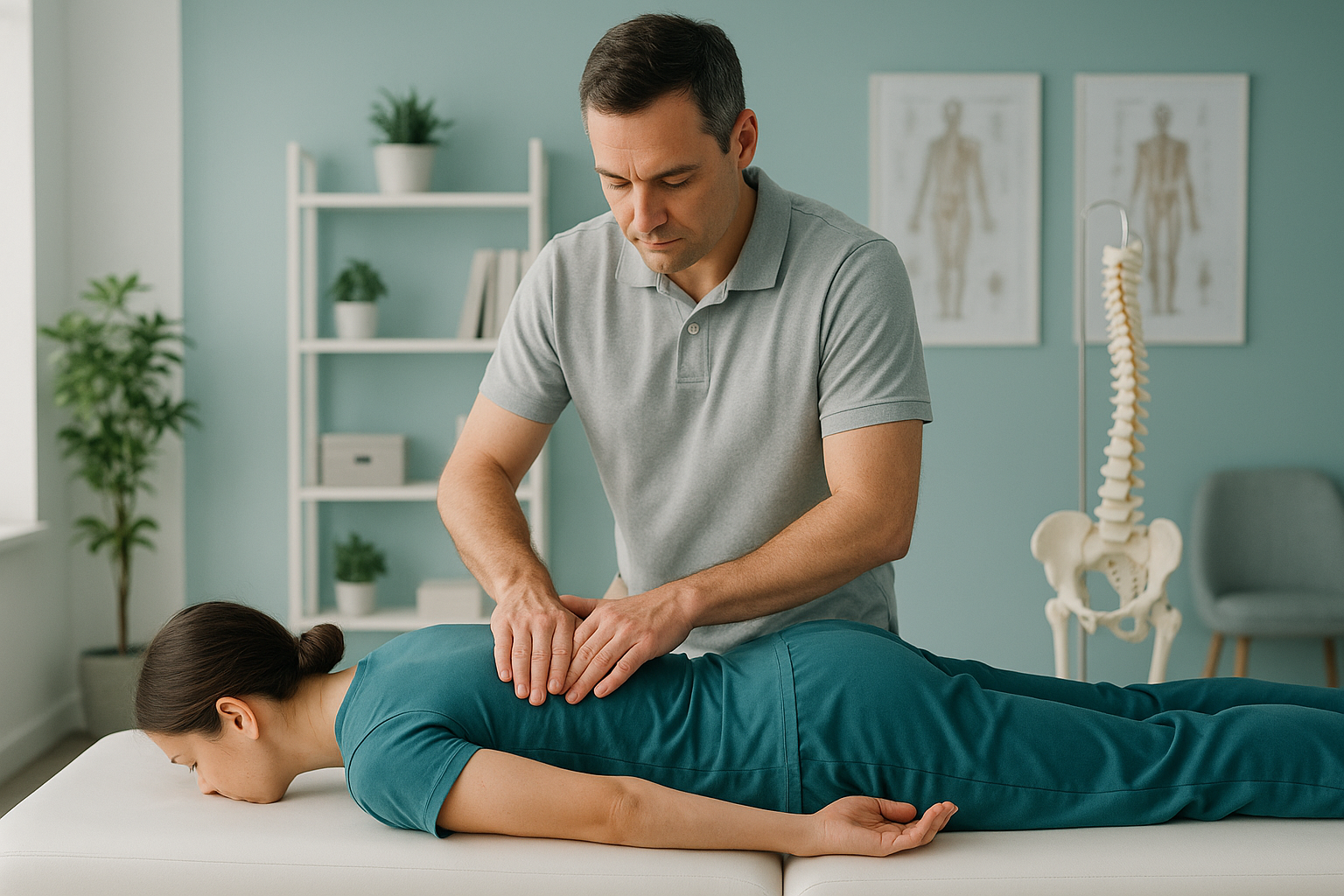 What Does a Chiropractor Do, and Is It Evidence-Based? — ScanAlign clinic illustration