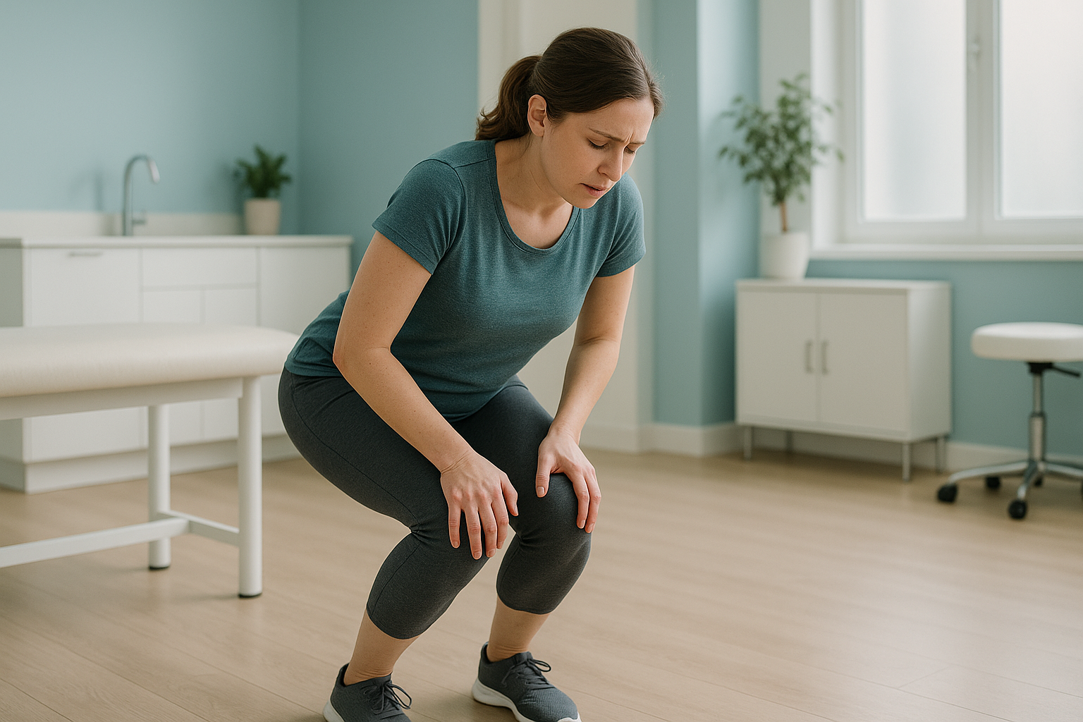 Why Do My Knees Cave In When I Squat? — ScanAlign clinic illustration