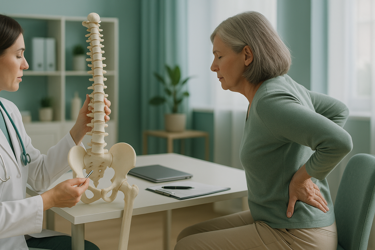 How Does Menopause Affect Bone Health and Posture? — ScanAlign private EOS imaging clinic, Harley Street