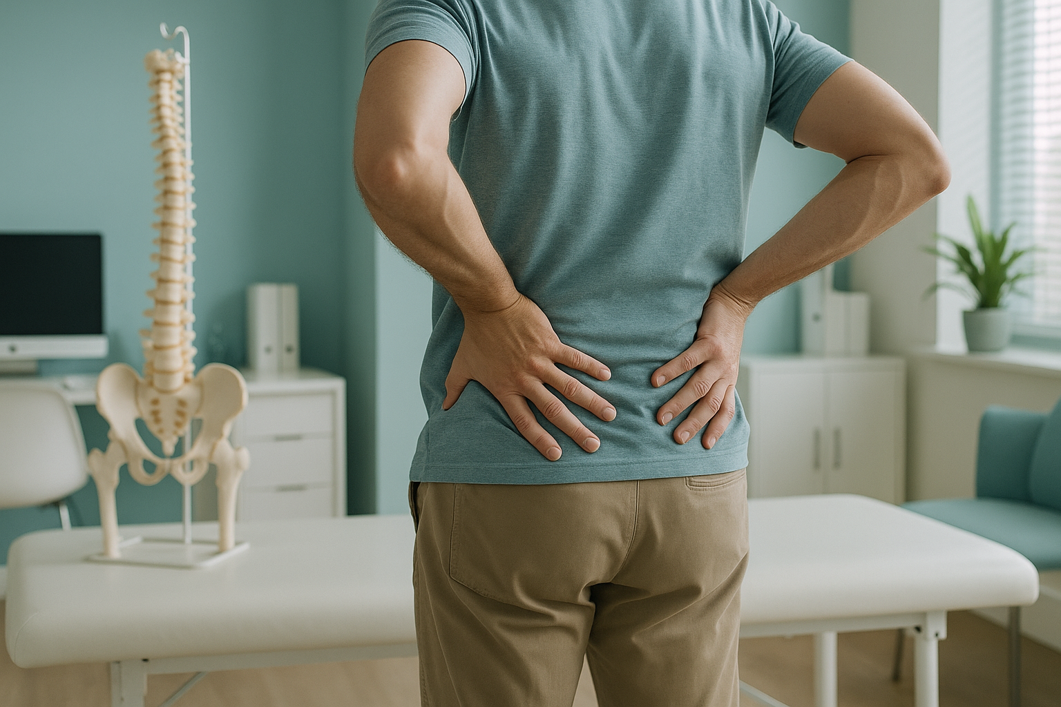 What Causes Sciatica, and What Actually Helps It? — ScanAlign clinic illustration