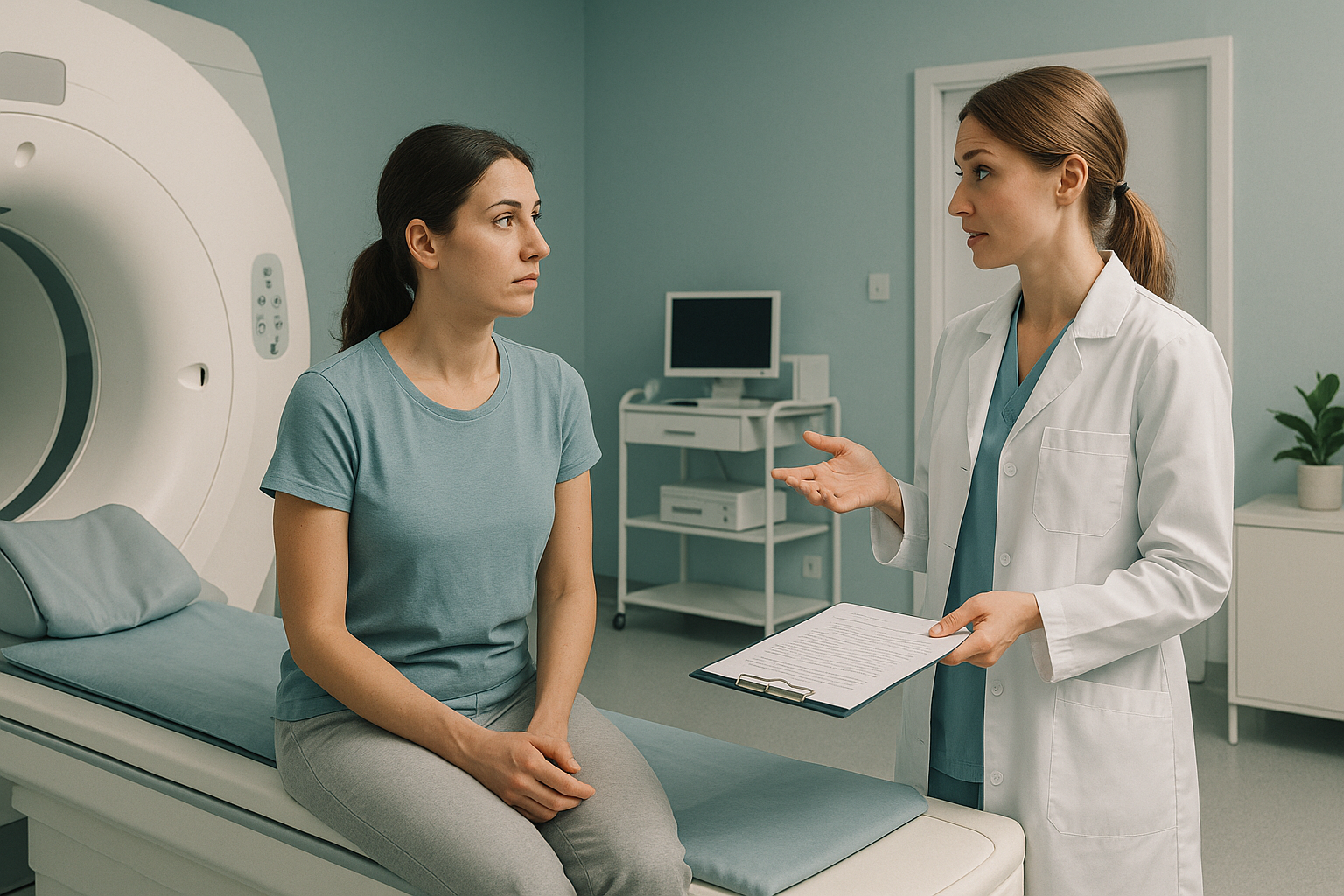 What Should You Ask Before Paying for a Private Scan? — ScanAlign clinic illustration