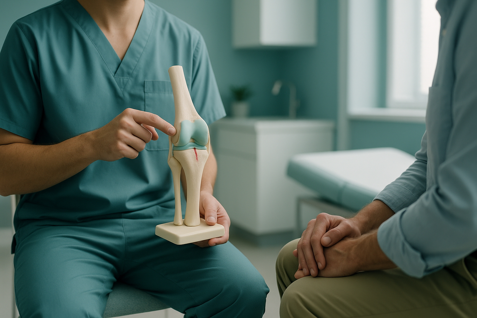 What Causes a Meniscus Tear, and Do You Always Need Surgery? — ScanAlign clinic illustration
