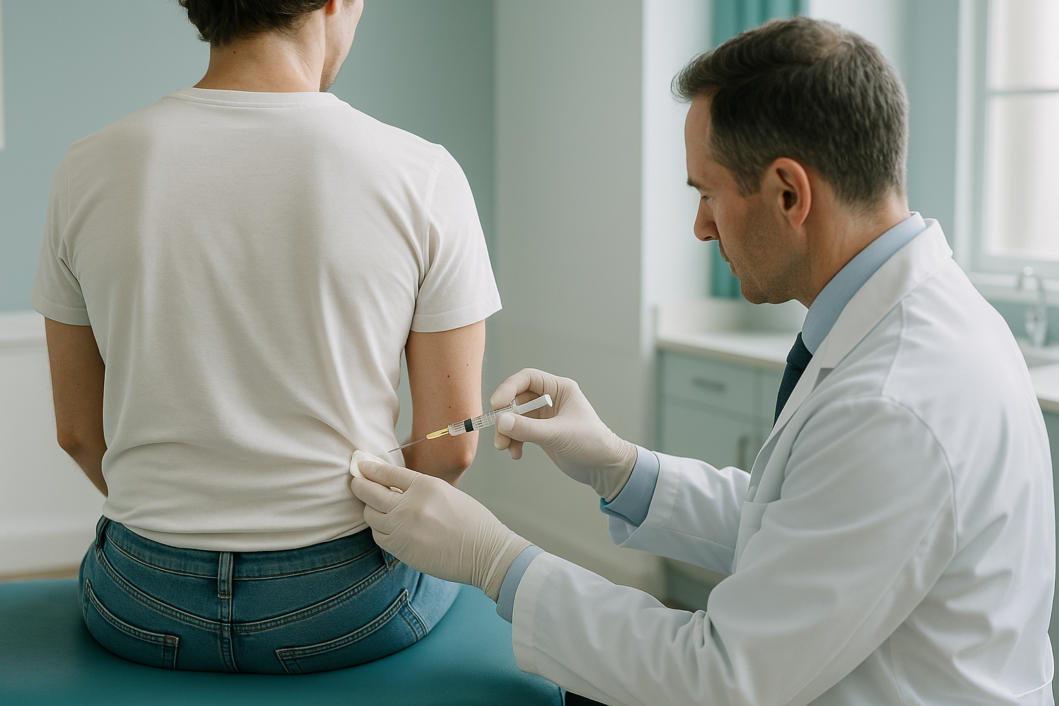 When Do Steroid Injections Help, and How Long Do They Last? — ScanAlign clinic illustration