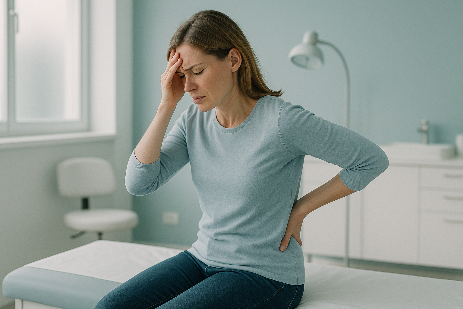 Headache & Lower Back Pain: Is There a Link? — ScanAlign clinic illustration