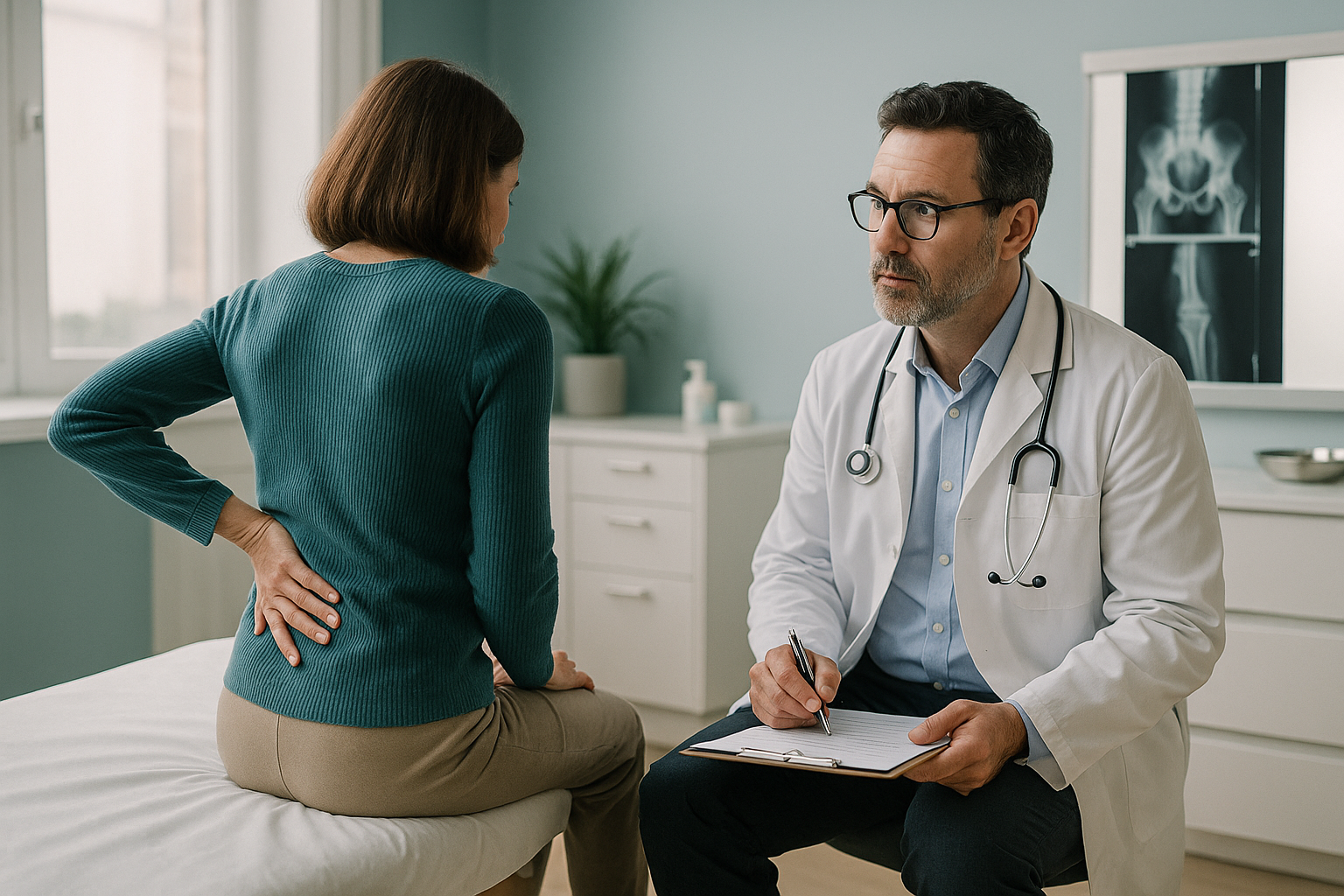 When to See a Specialist for Back, Hip or Knee Pain — ScanAlign private EOS imaging clinic, Harley Street