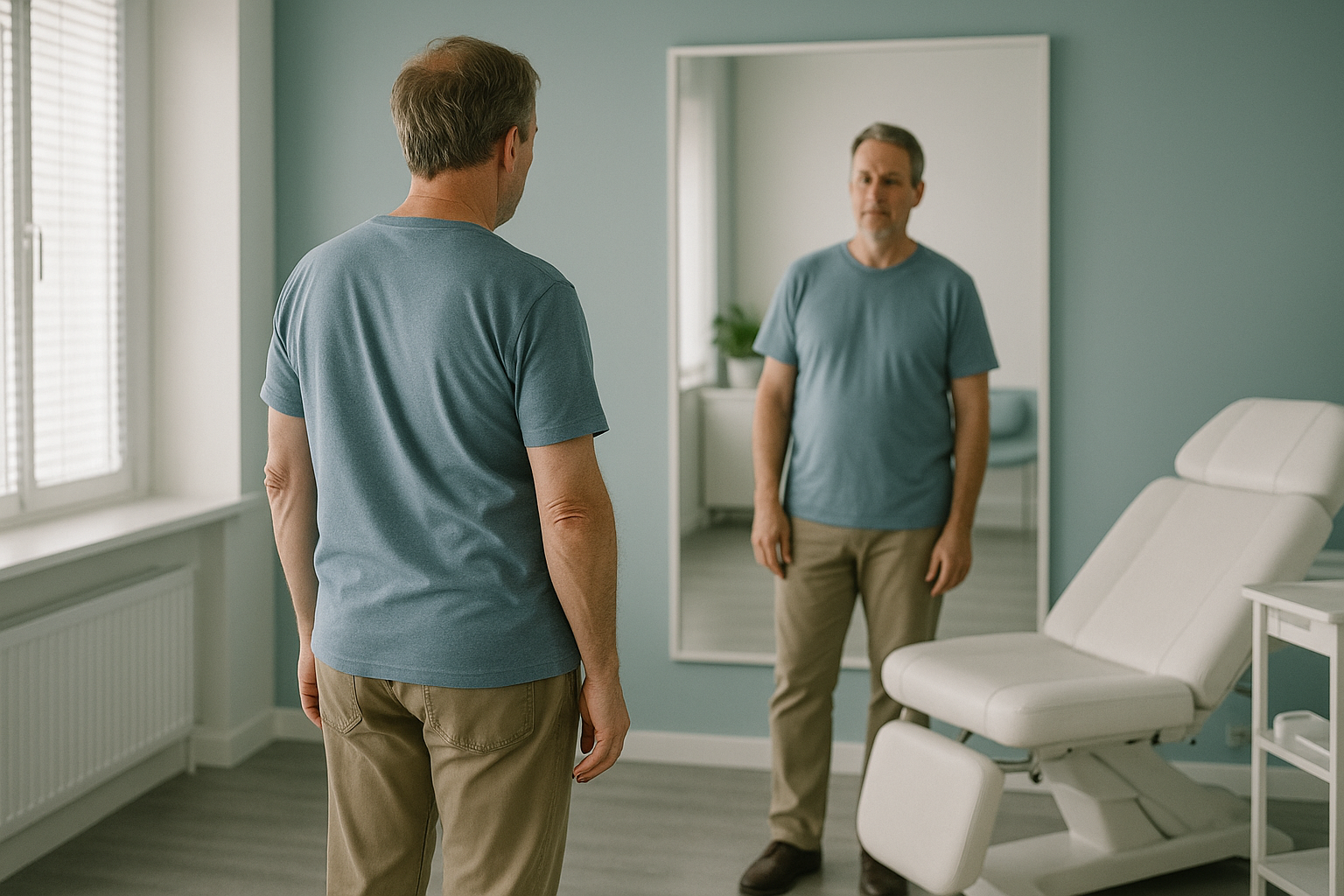 Why Do I Feel Like I Am Leaning to One Side? — ScanAlign clinic illustration