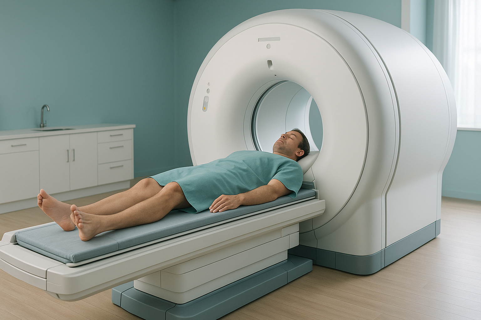 Why Is an MRI Always Done Lying Down? — ScanAlign clinic illustration