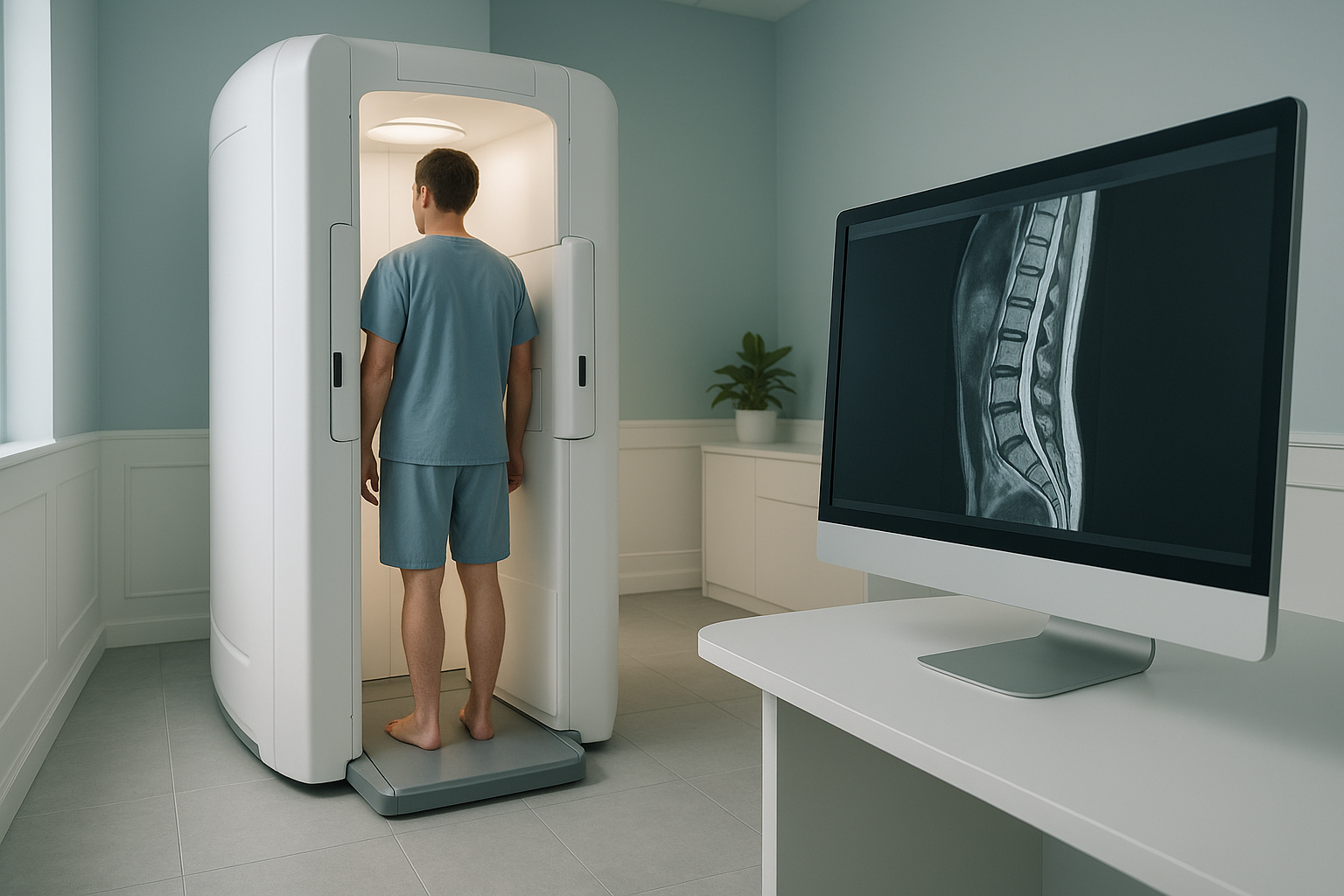 EOS or Standing MRI: An Honest Comparison — ScanAlign clinic illustration