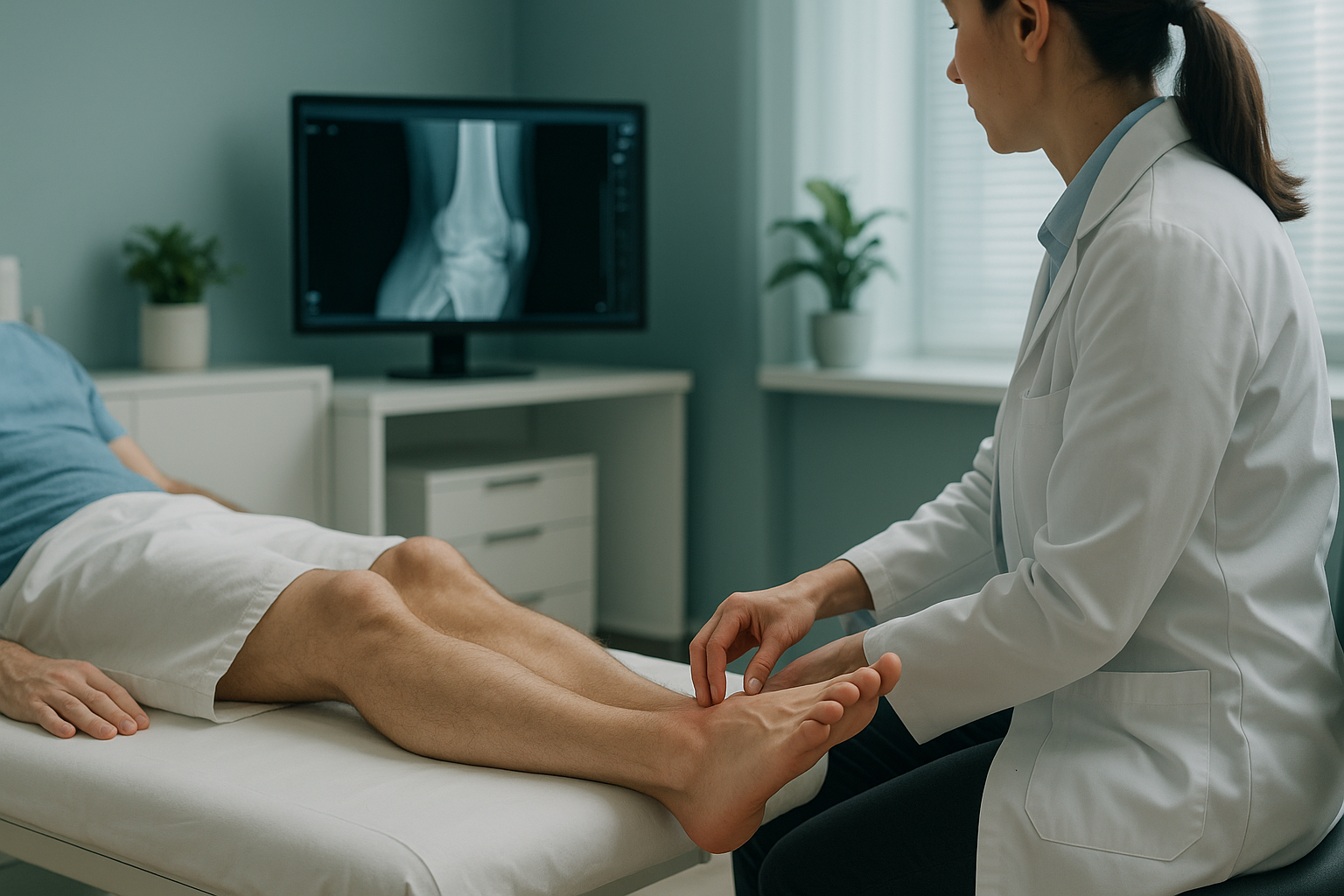 What Causes Achilles Tendinopathy, and How Long Does It Take to Heal? — ScanAlign clinic illustration