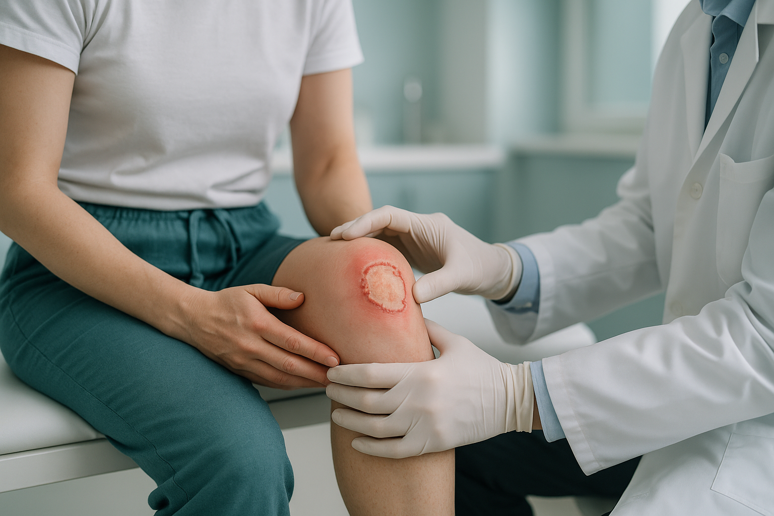 What Is Knee Cartilage Damage, and Can It Repair Itself? — ScanAlign clinic illustration