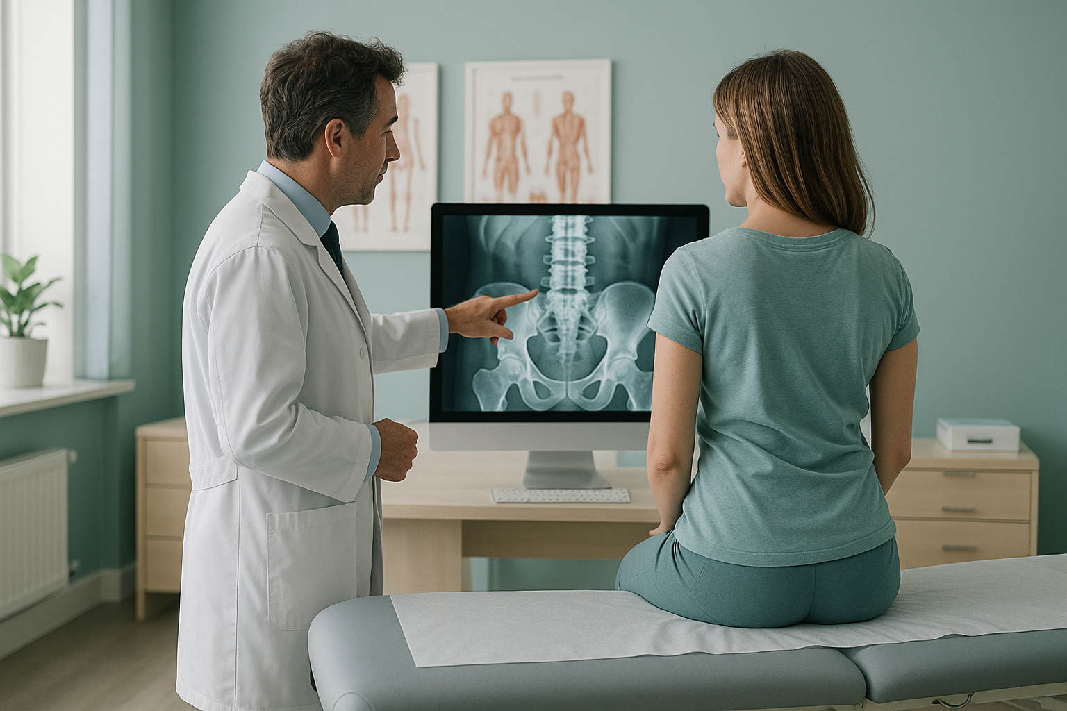Posterior Pelvic Tilt: Causes & How to Address It — ScanAlign clinic illustration