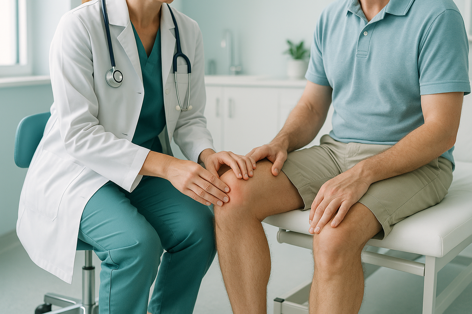 What Is Prepatellar Bursitis (Housemaid's Knee)? — ScanAlign clinic illustration