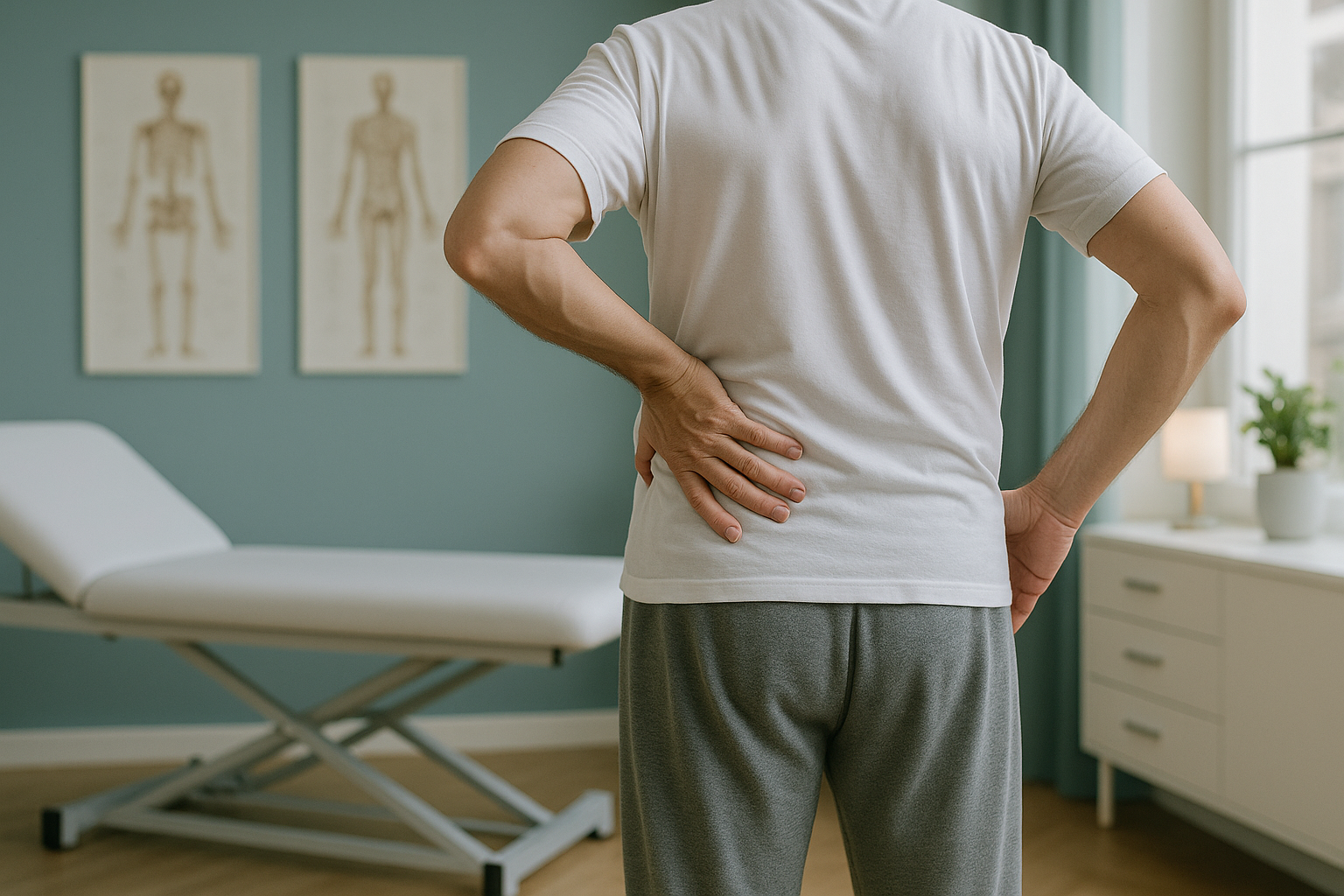 Why Is My Back Pain Worse in the Morning? — ScanAlign clinic illustration