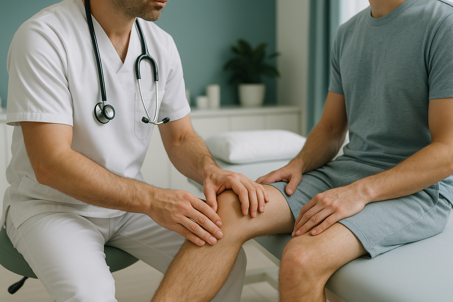 PCL Strain: Posterior Cruciate Ligament Injury — ScanAlign clinic illustration
