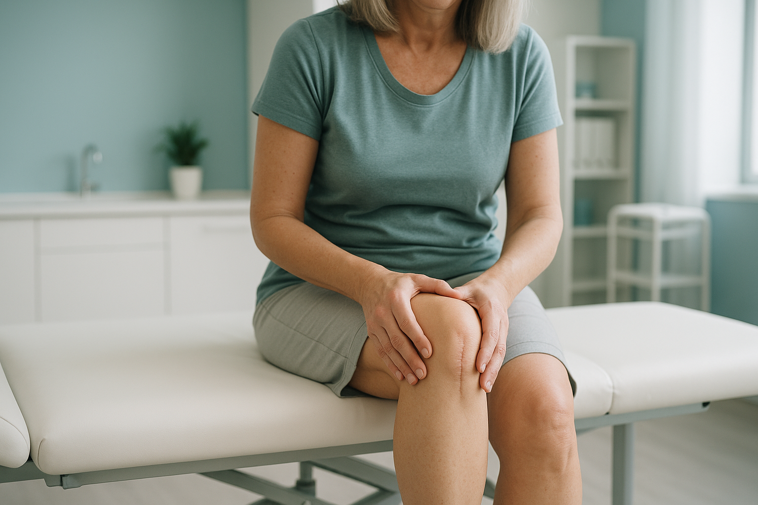 Pain After Knee Replacement: Causes & What Helps — ScanAlign clinic illustration