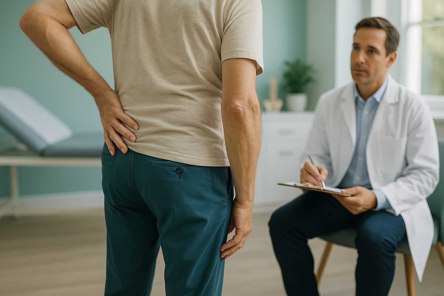 How Are Hip Pain and Lower Back Pain Connected? — ScanAlign private EOS imaging clinic, Harley Street