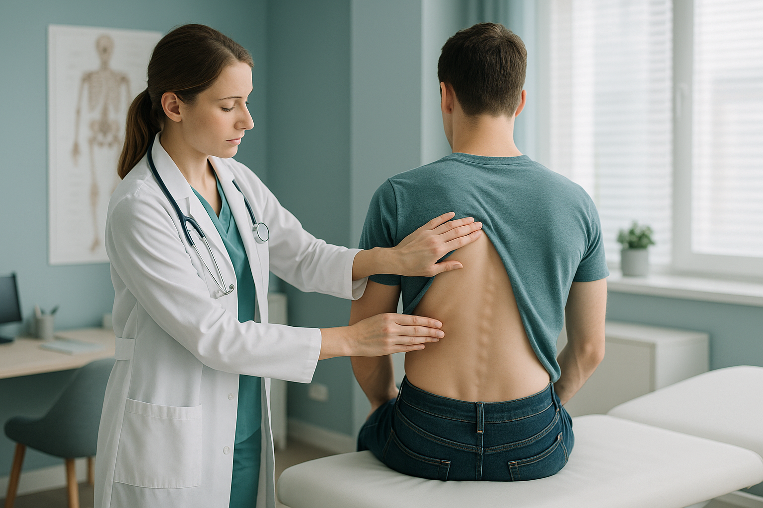 What Is Marfan Syndrome, and Why Is Scoliosis Common With It? — ScanAlign clinic illustration