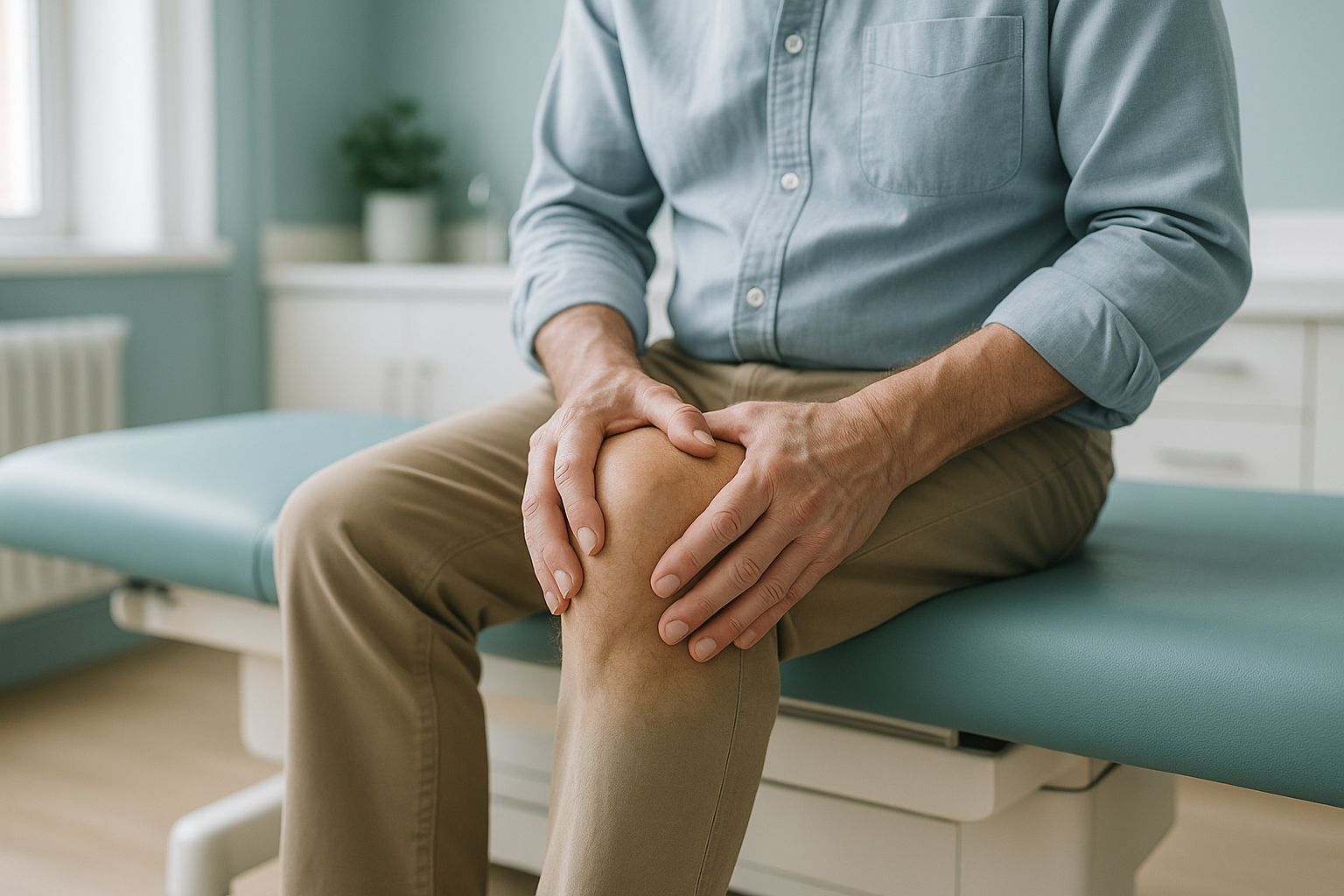 Why Do My Knees Ache More at Night and When I Rest? — ScanAlign clinic illustration