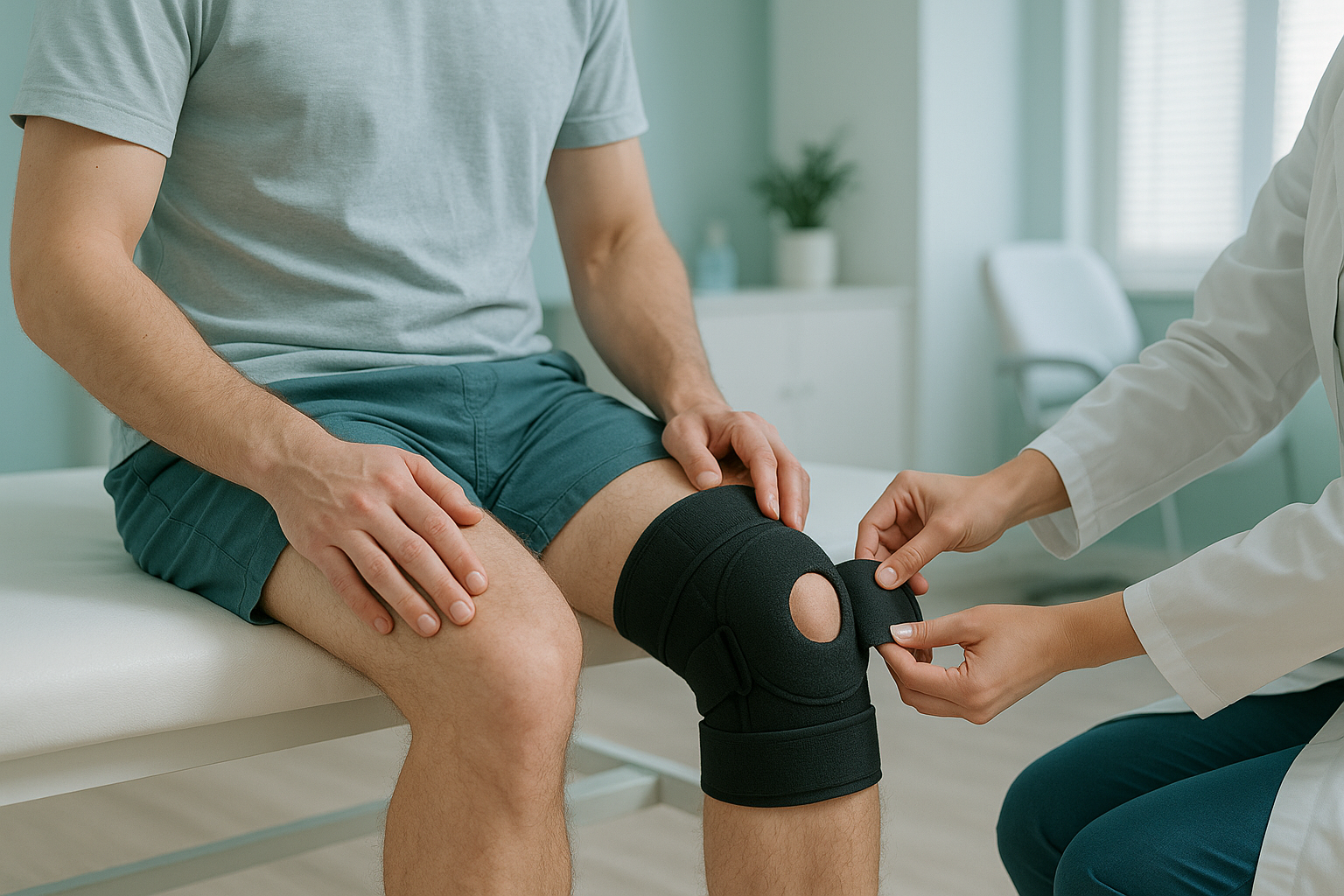 Do Knee Braces and Supports Actually Work? — ScanAlign clinic illustration