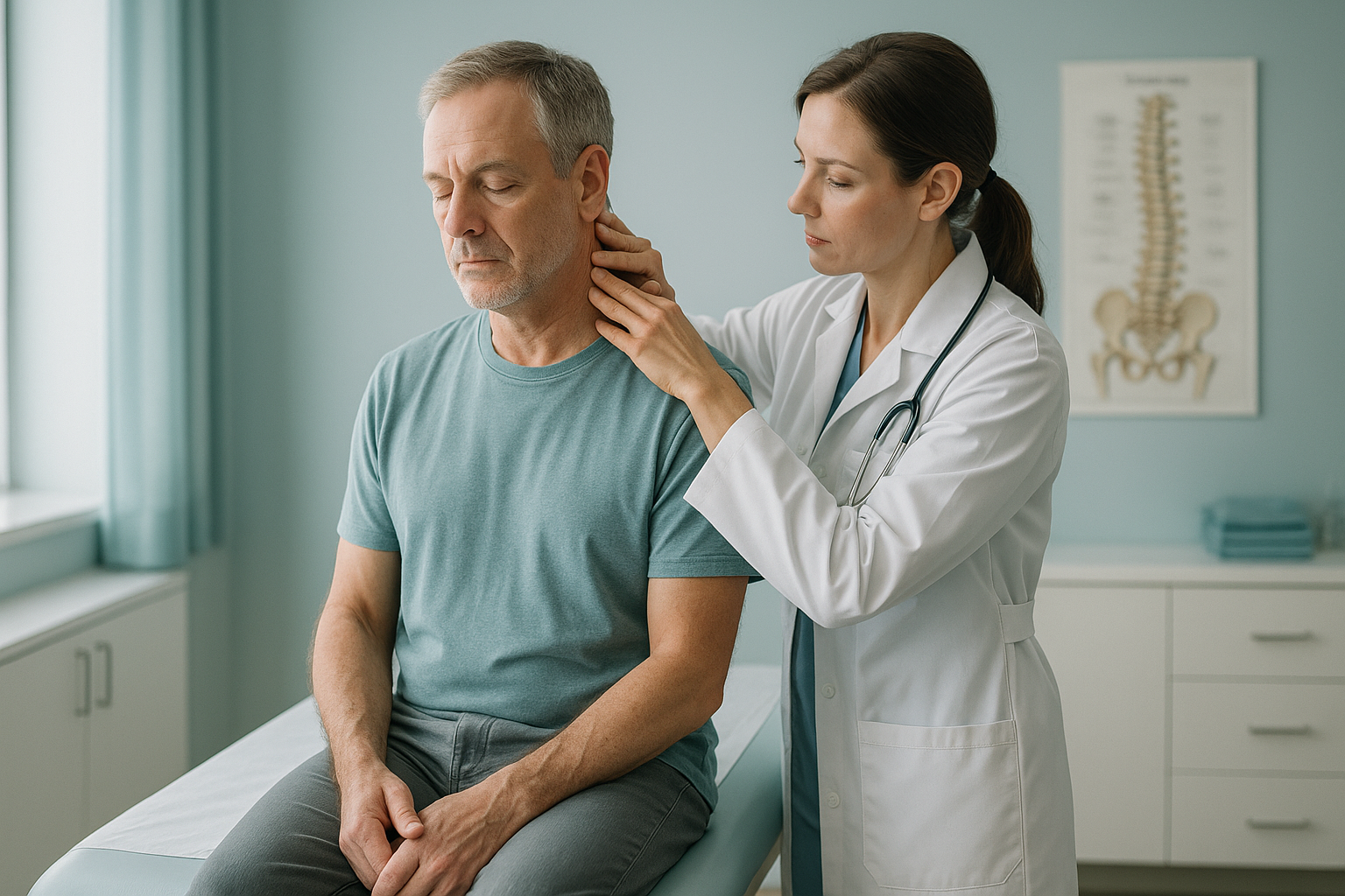 Cervical Myelopathy Treatment & Management — ScanAlign clinic illustration