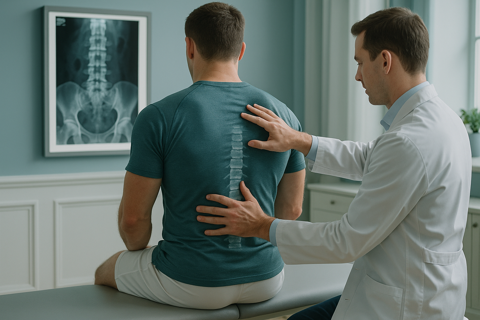 How Does Rugby Load Affect the Spine Over a Career? — ScanAlign clinic illustration