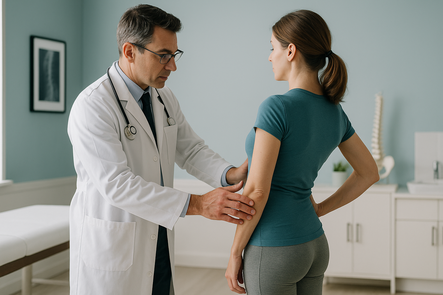 Lordosis: Excess Lower-Back Curve & How to Fix It — ScanAlign clinic illustration