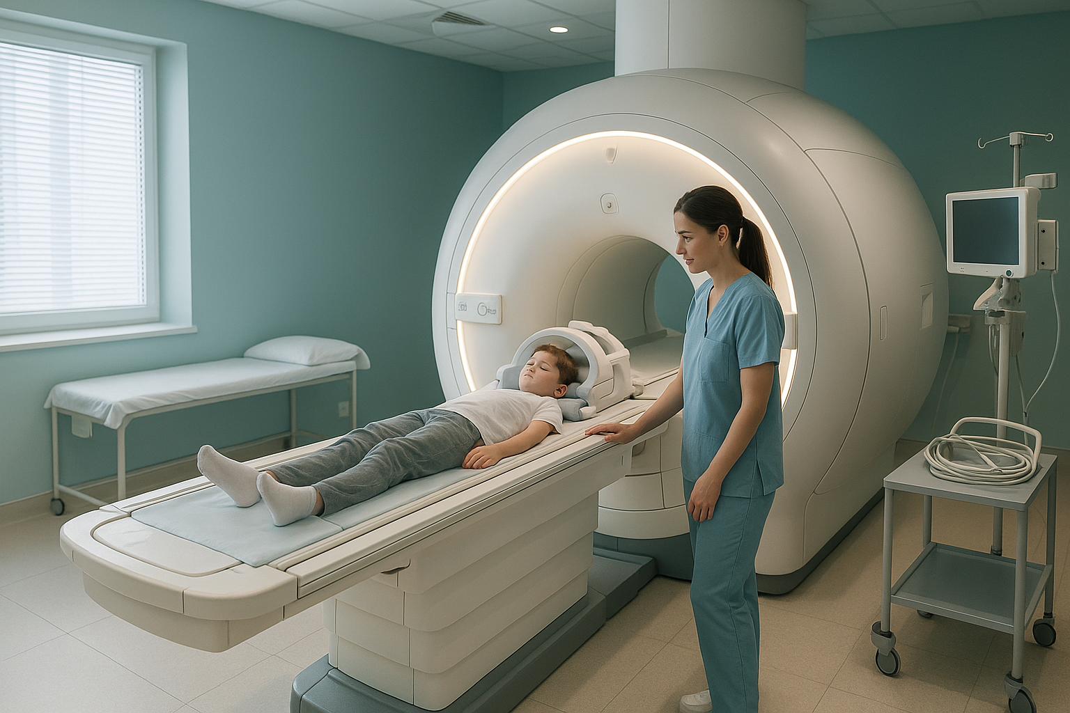 Where Can You Get Paediatric Imaging in London? — ScanAlign clinic illustration