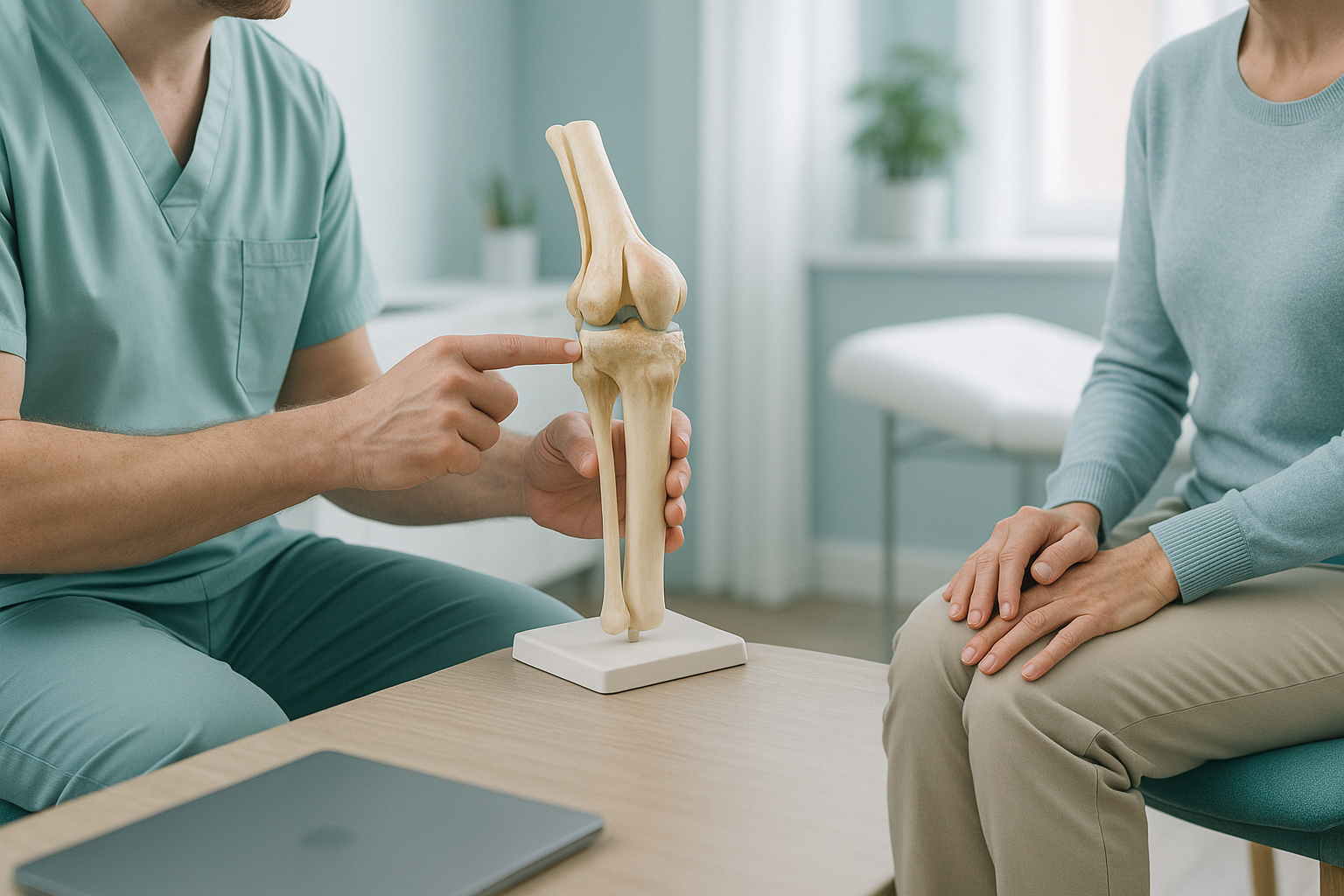 How Does Leg Alignment Cause Knee Osteoarthritis? — ScanAlign clinic illustration