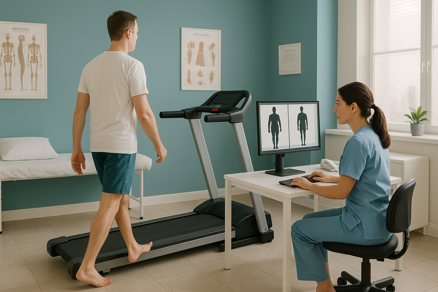 Where Can You Get Clinical Gait Analysis in London? — ScanAlign clinic illustration