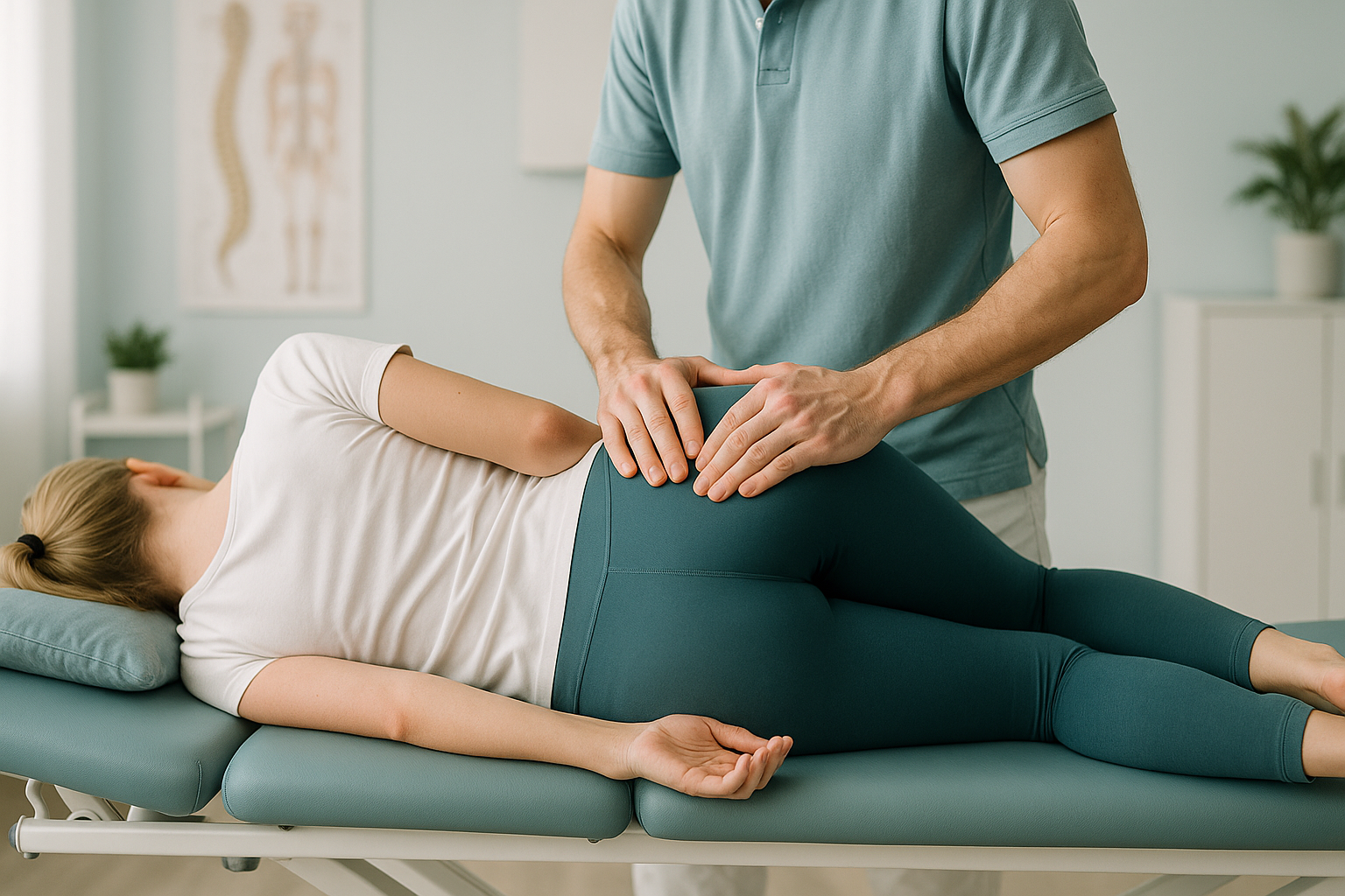 Piriformis Syndrome or Sciatica: How Do You Tell the Difference? — ScanAlign clinic illustration