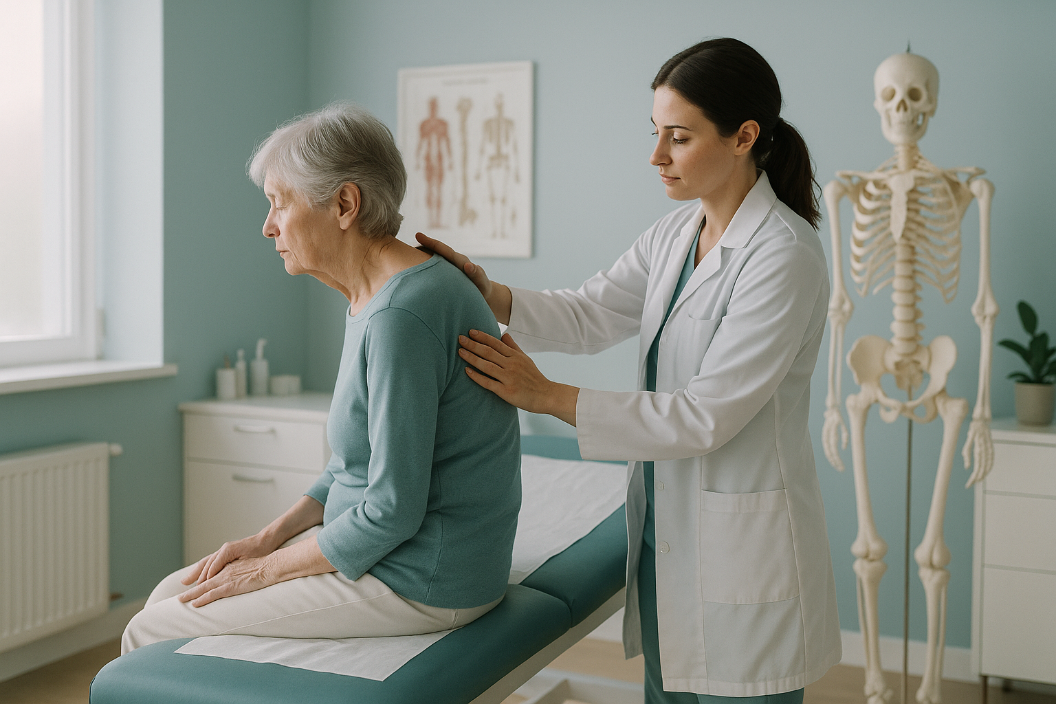 How Does Osteoporosis Change the Shape of Your Spine? — ScanAlign clinic illustration