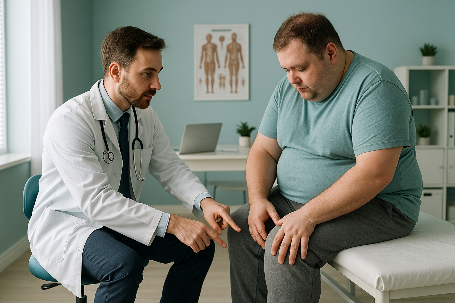 How Much Extra Load Does Body Weight Put Through Your Joints? — ScanAlign clinic illustration