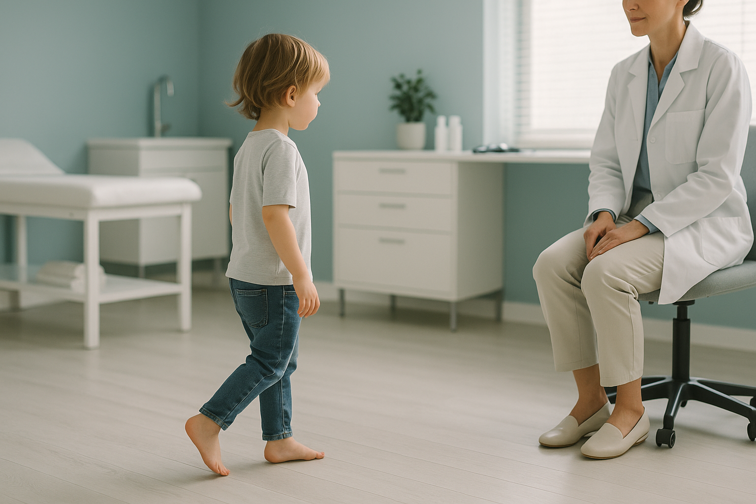 Why Is My Child Walking on Tiptoes? — ScanAlign clinic illustration