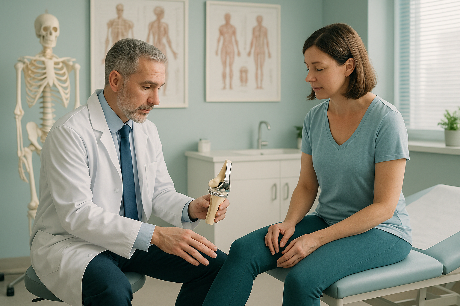 Osteotomy or Knee Replacement: Which Is Right for Your Knee? — ScanAlign clinic illustration