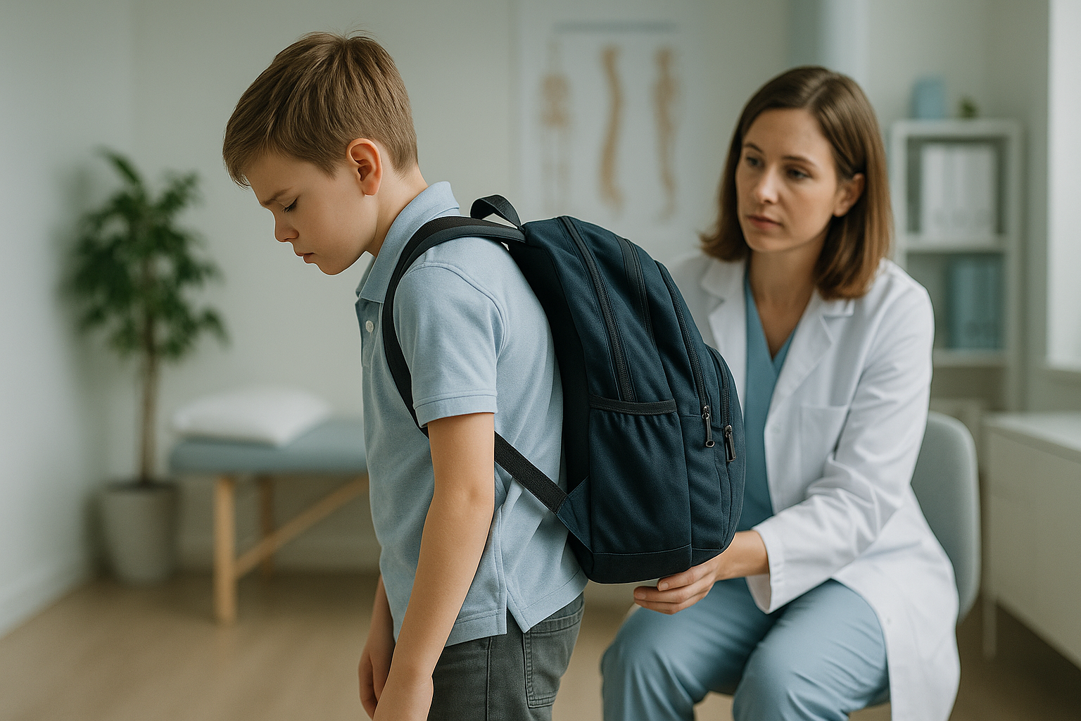 Do Heavy School Bags Damage Children's Posture? — ScanAlign private EOS imaging clinic, Harley Street