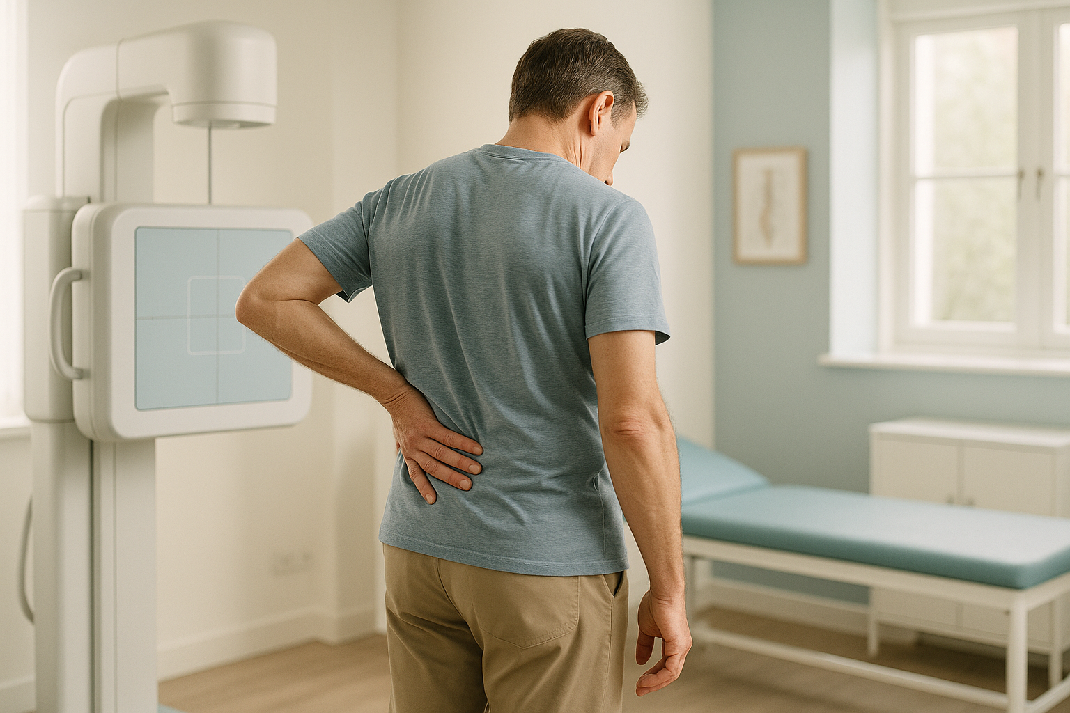 Lower Back Pain: Causes, Relief & When to Get Assessed — ScanAlign clinic illustration