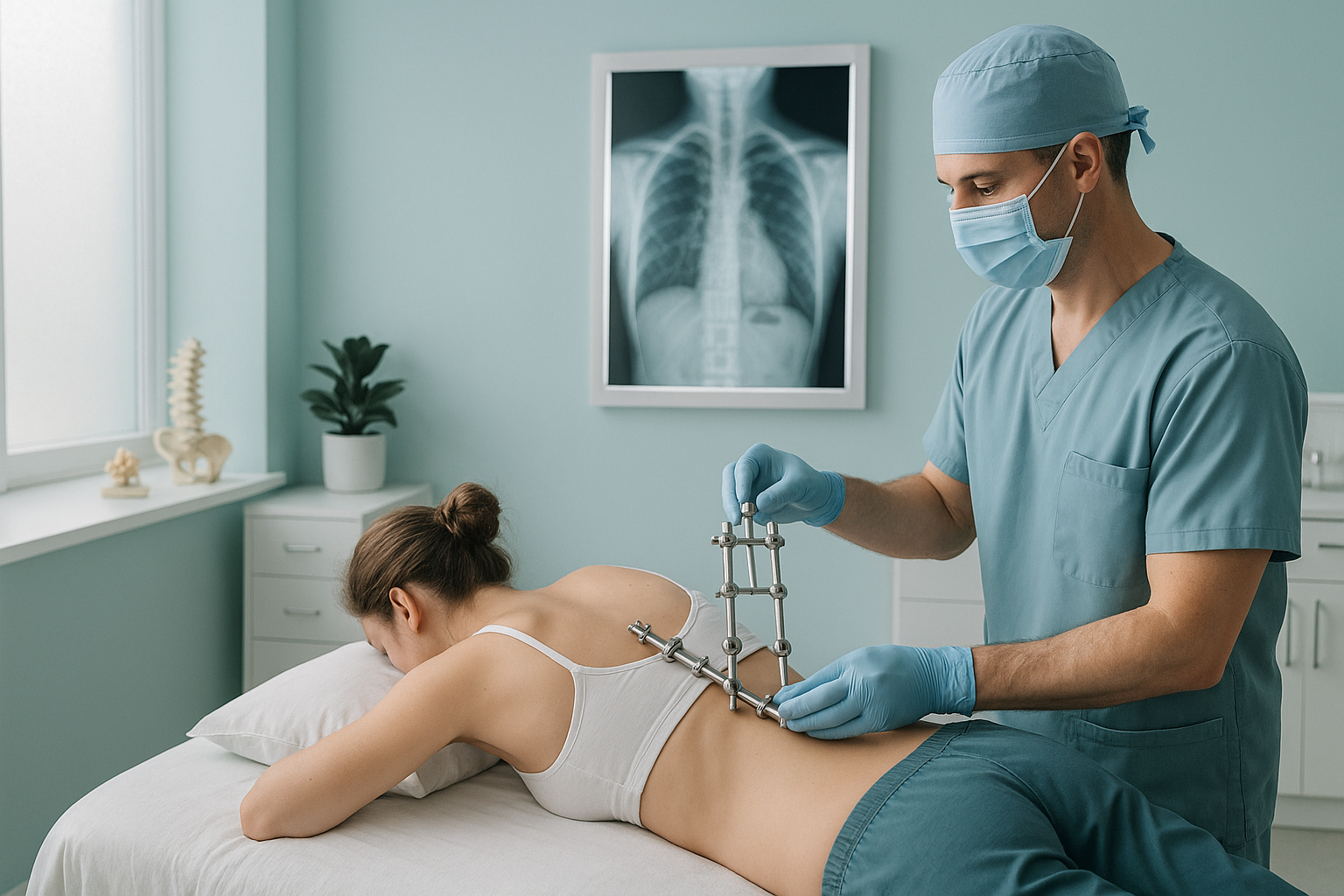 When Is Scoliosis Surgery Recommended? — ScanAlign clinic illustration