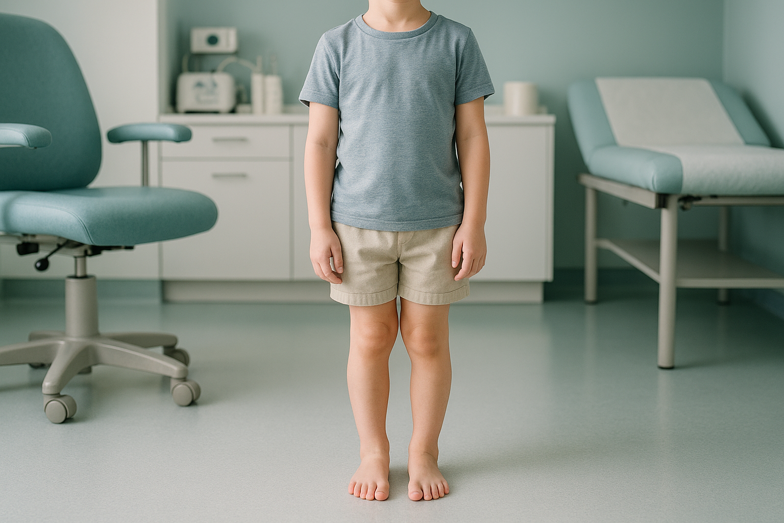 At What Age Should Knock Knees in Children Correct Themselves? — ScanAlign clinic illustration