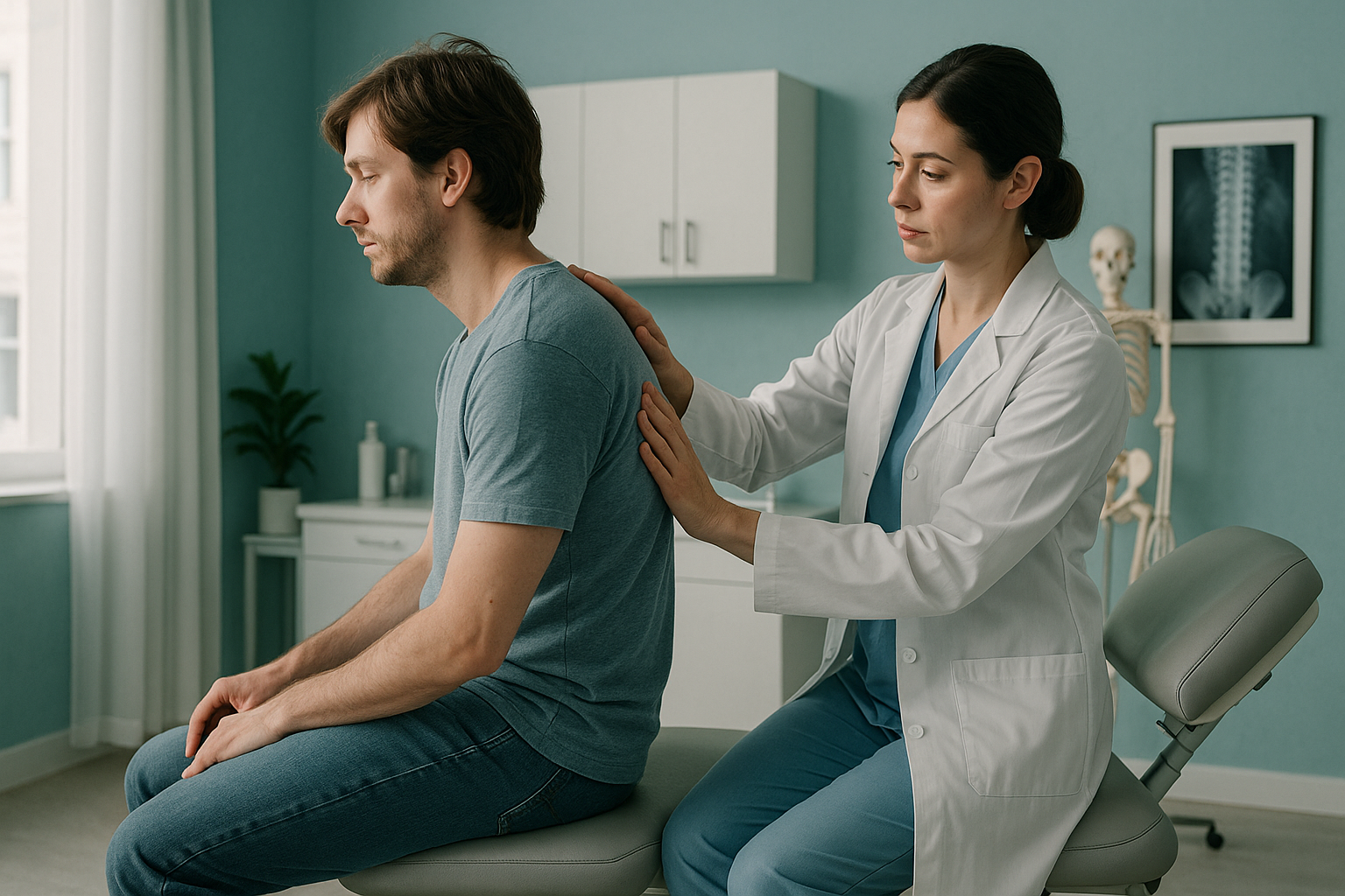 How Long Does It Take to Correct Bad Posture? — ScanAlign clinic illustration