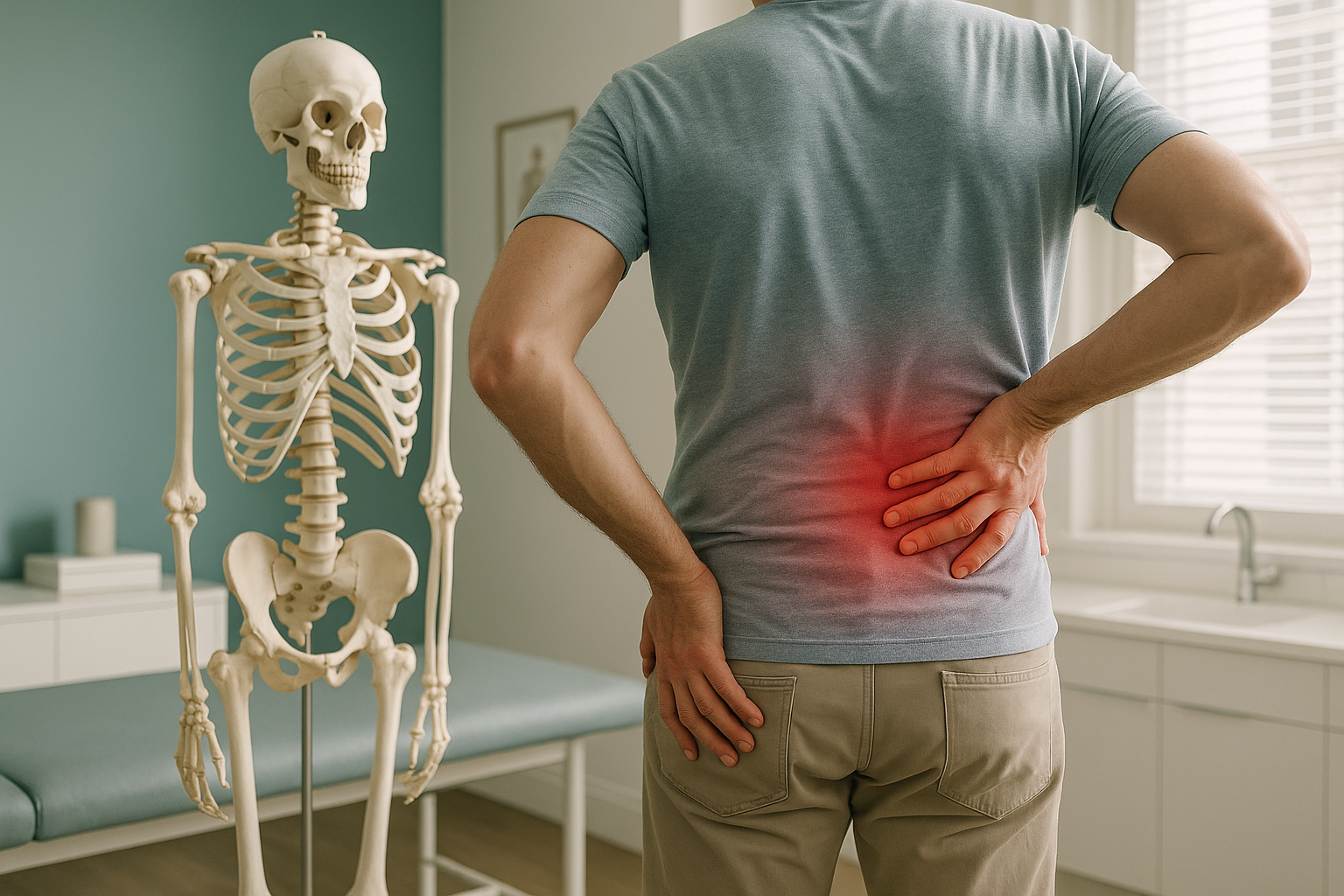 How Are Hip Pain and Lower Back Pain Connected? — ScanAlign clinic illustration