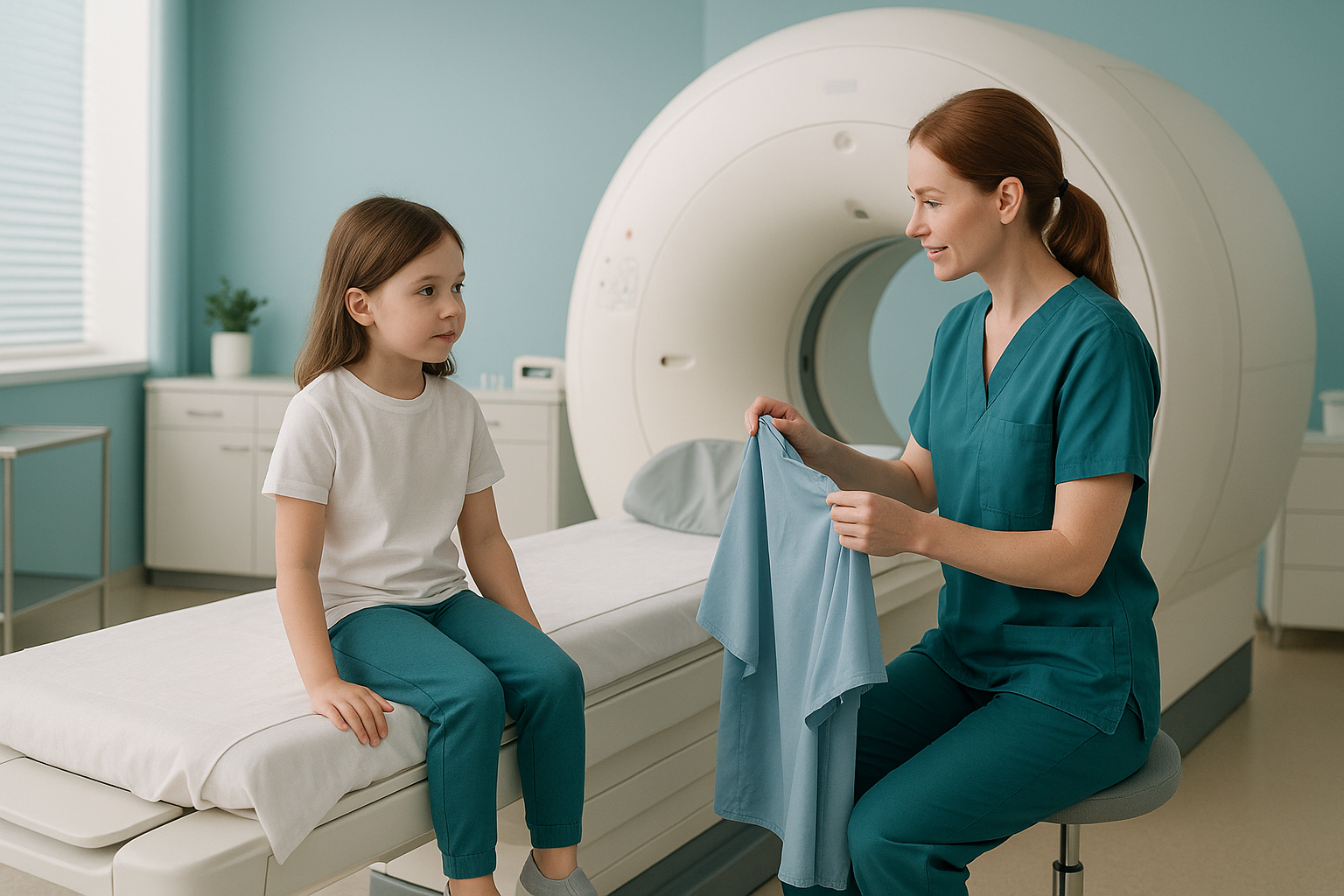 How Do You Prepare a Child for a Scan? — ScanAlign clinic illustration